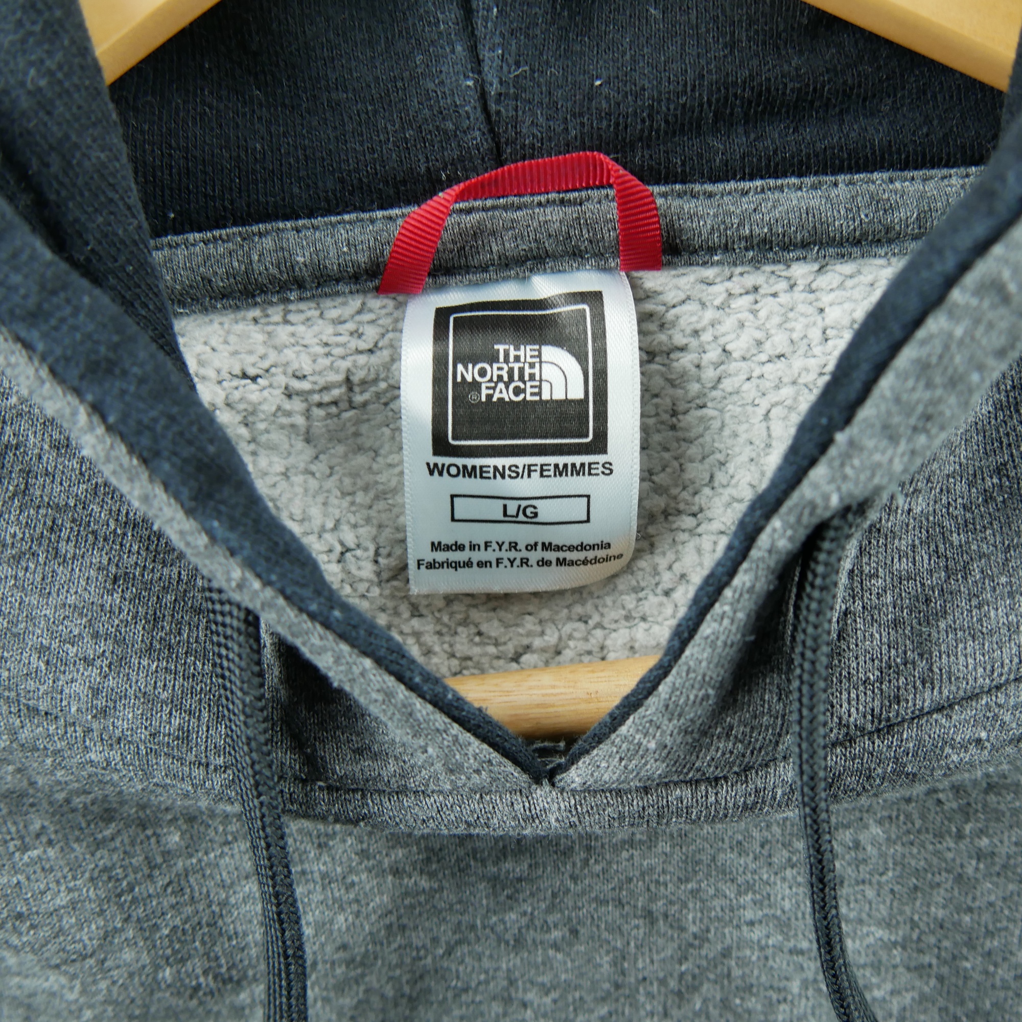 Sweat à capuche Femme  TNF Gris 5