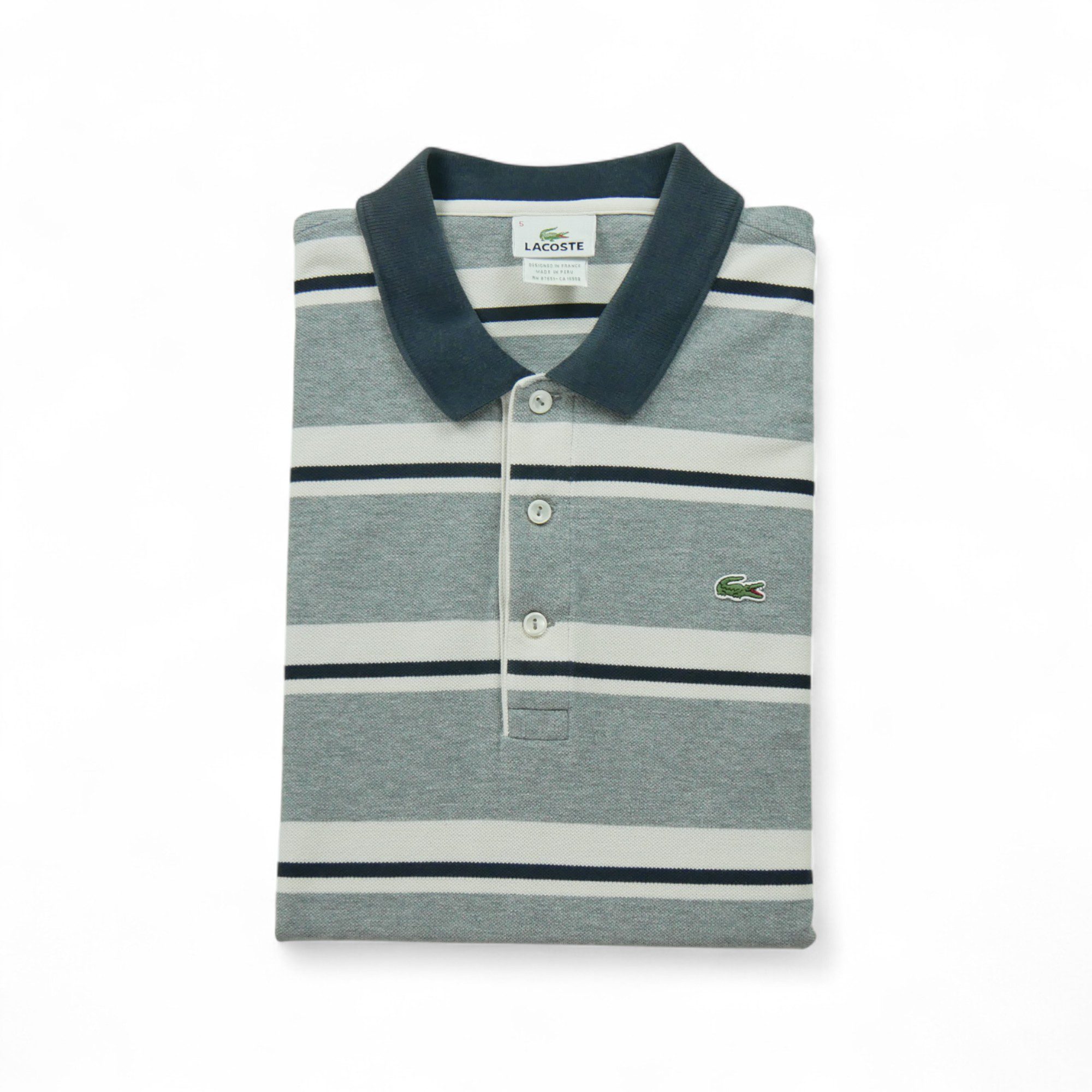 Polo manches courtes Homme  Gris 1