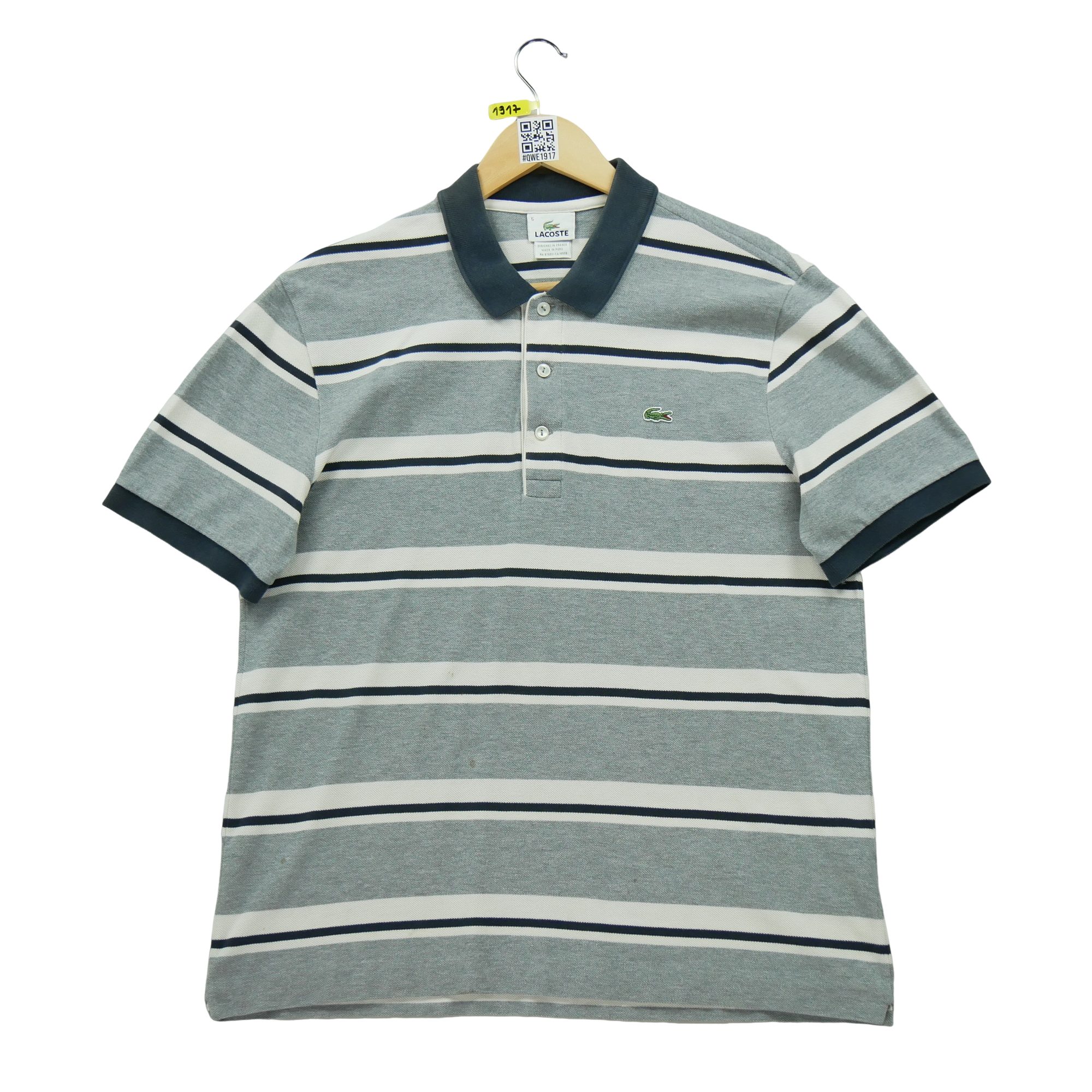 Polo manches courtes Homme  Gris 2