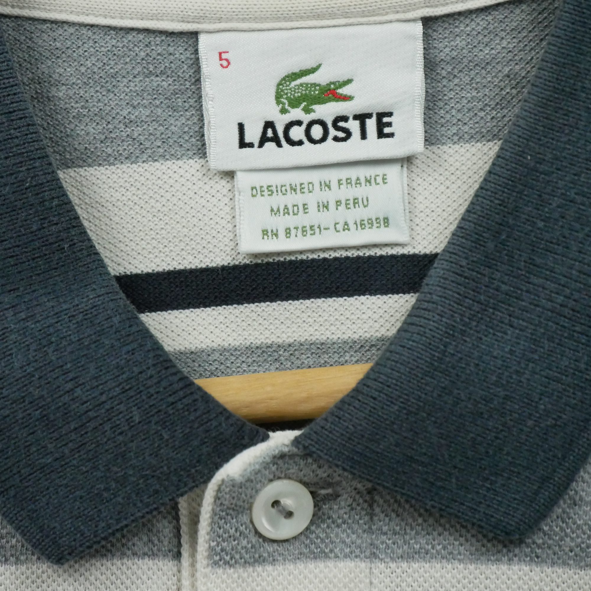 Polo manches courtes Homme  Gris 9
