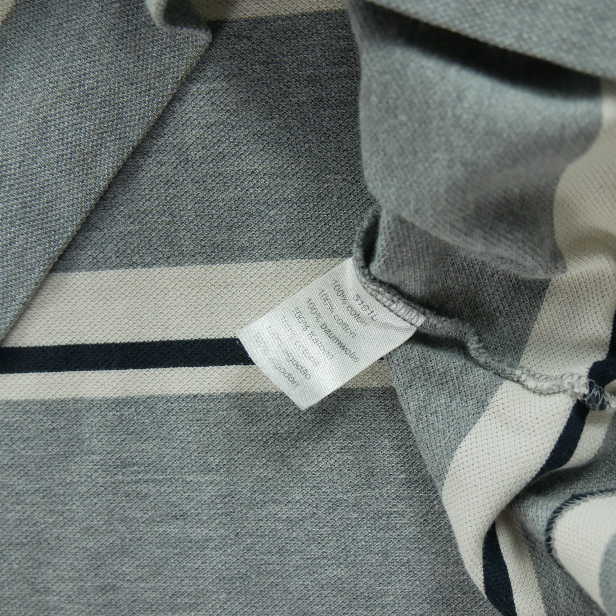 Polo manches courtes Homme  Gris 10