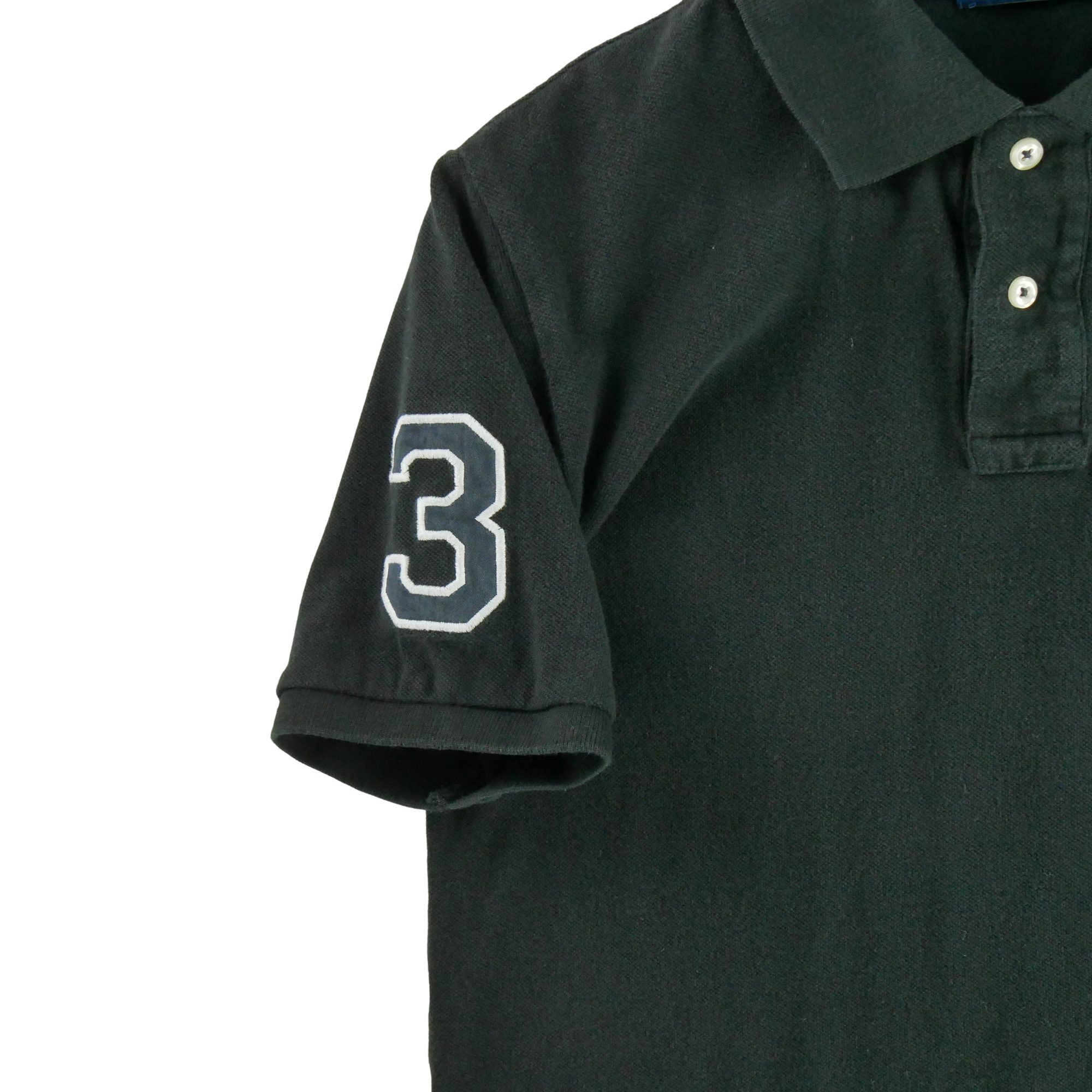 Polo manches courtes Homme  Noir 4