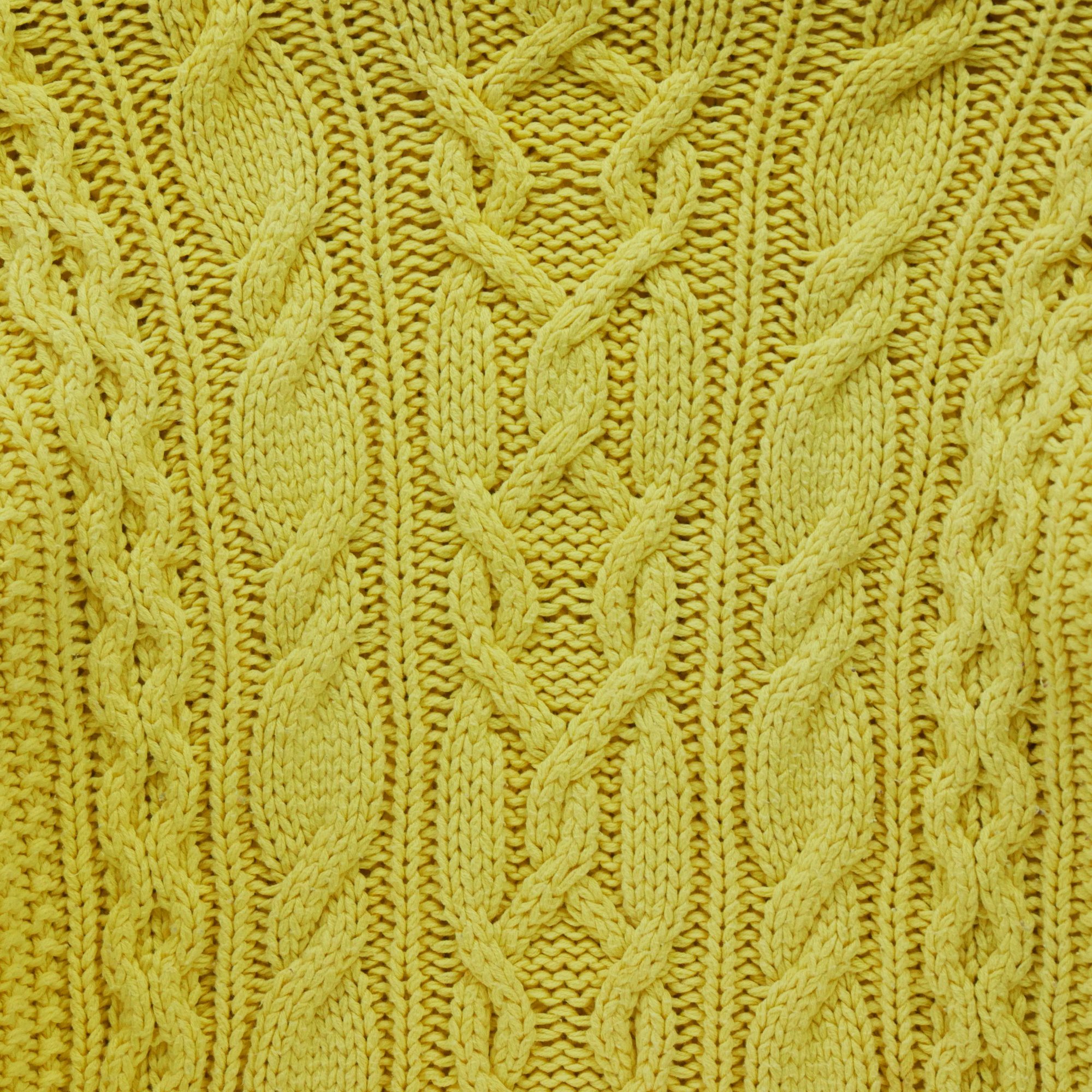 Pull Femme  col roulé Jaune 3