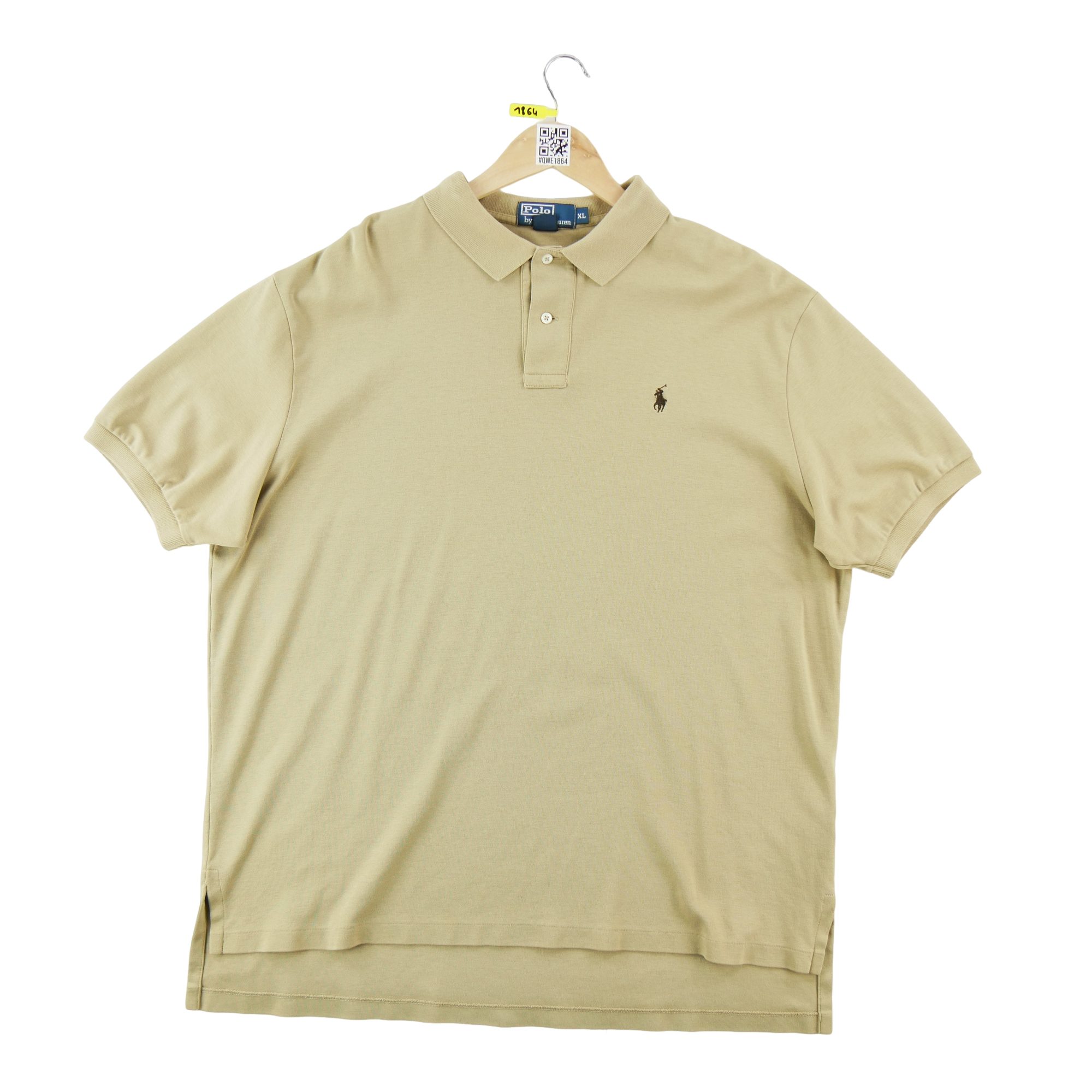 Polo manches courtes Homme  Beige 2