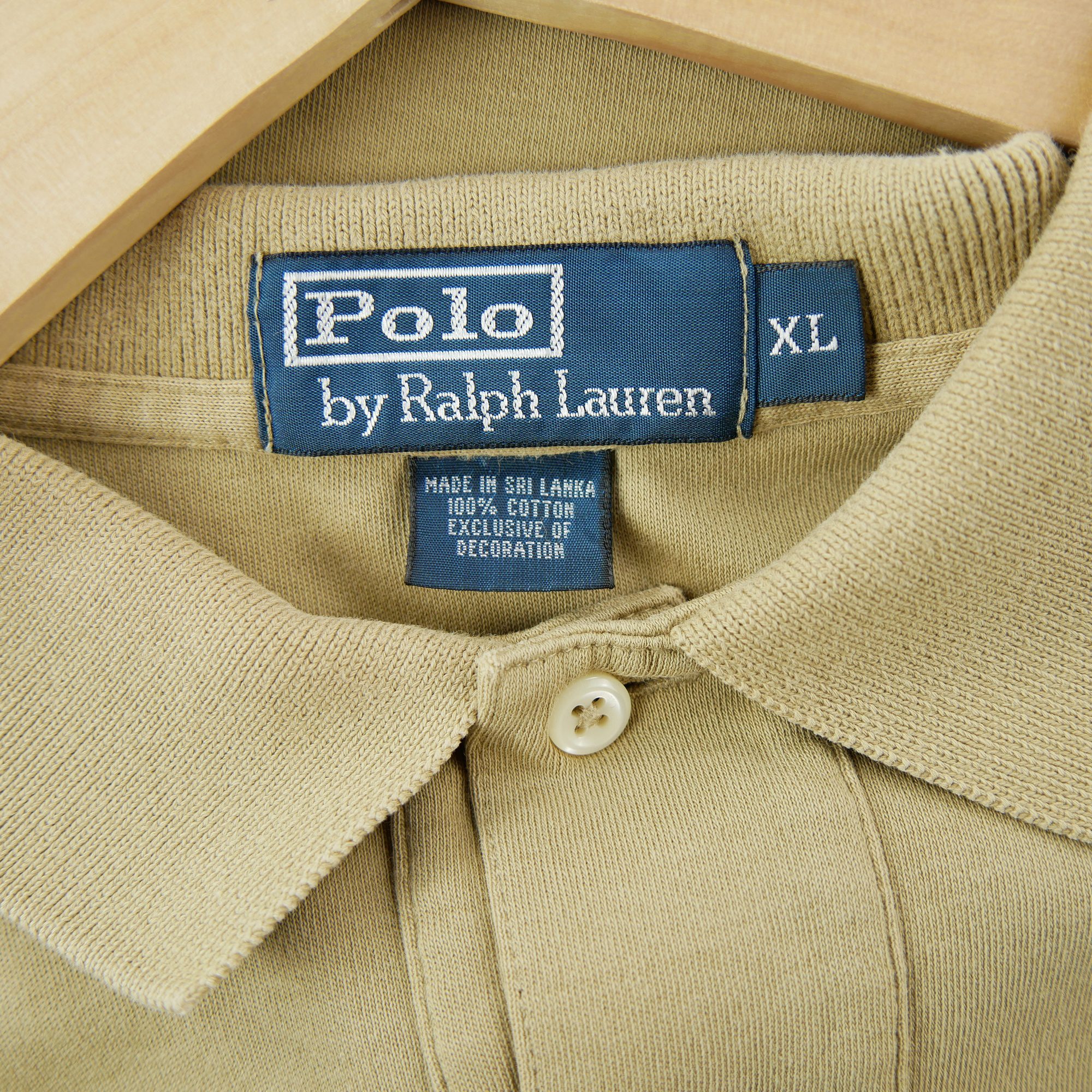 Polo manches courtes Homme  Beige 7