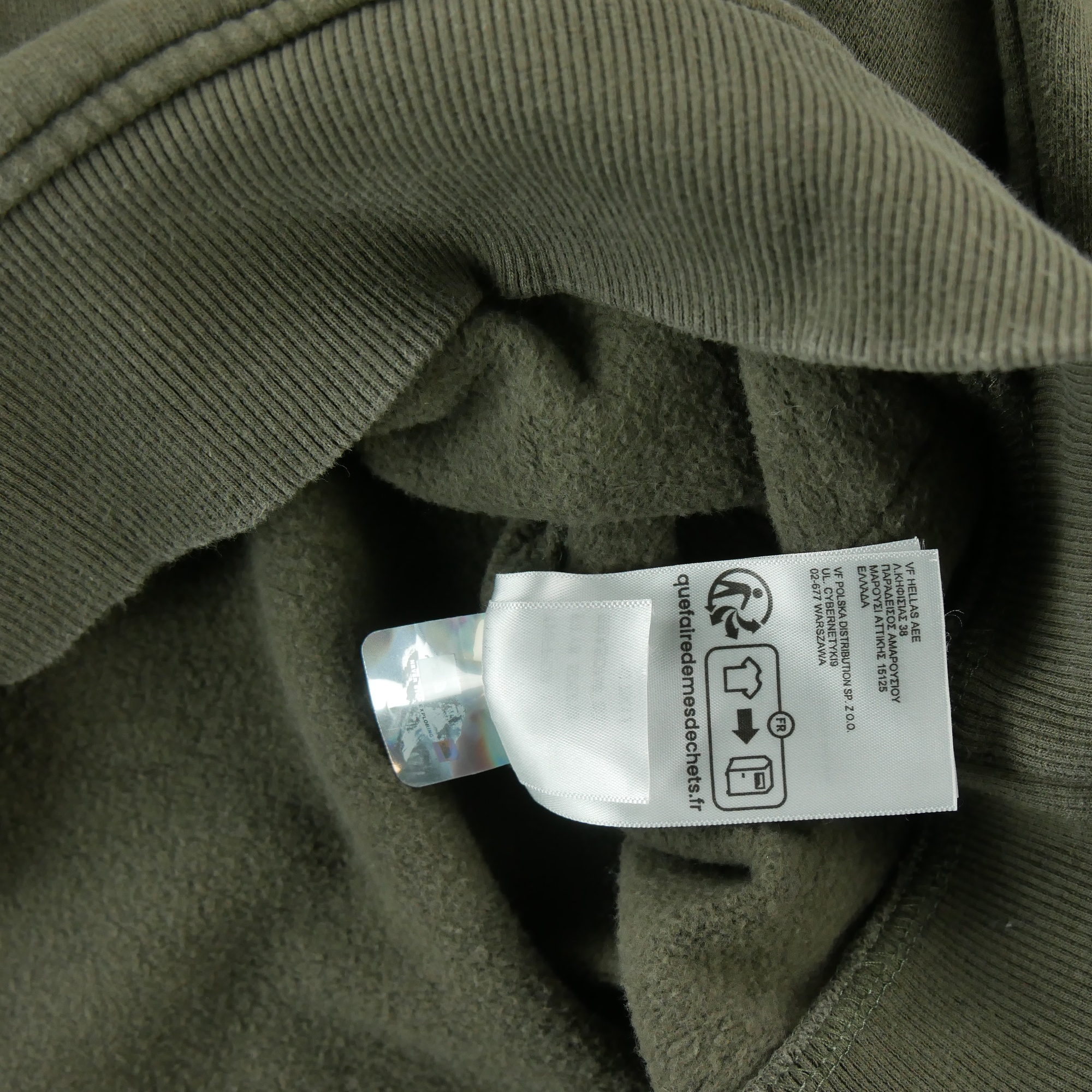 Sweat à capuche Homme  TNF Kaki 6