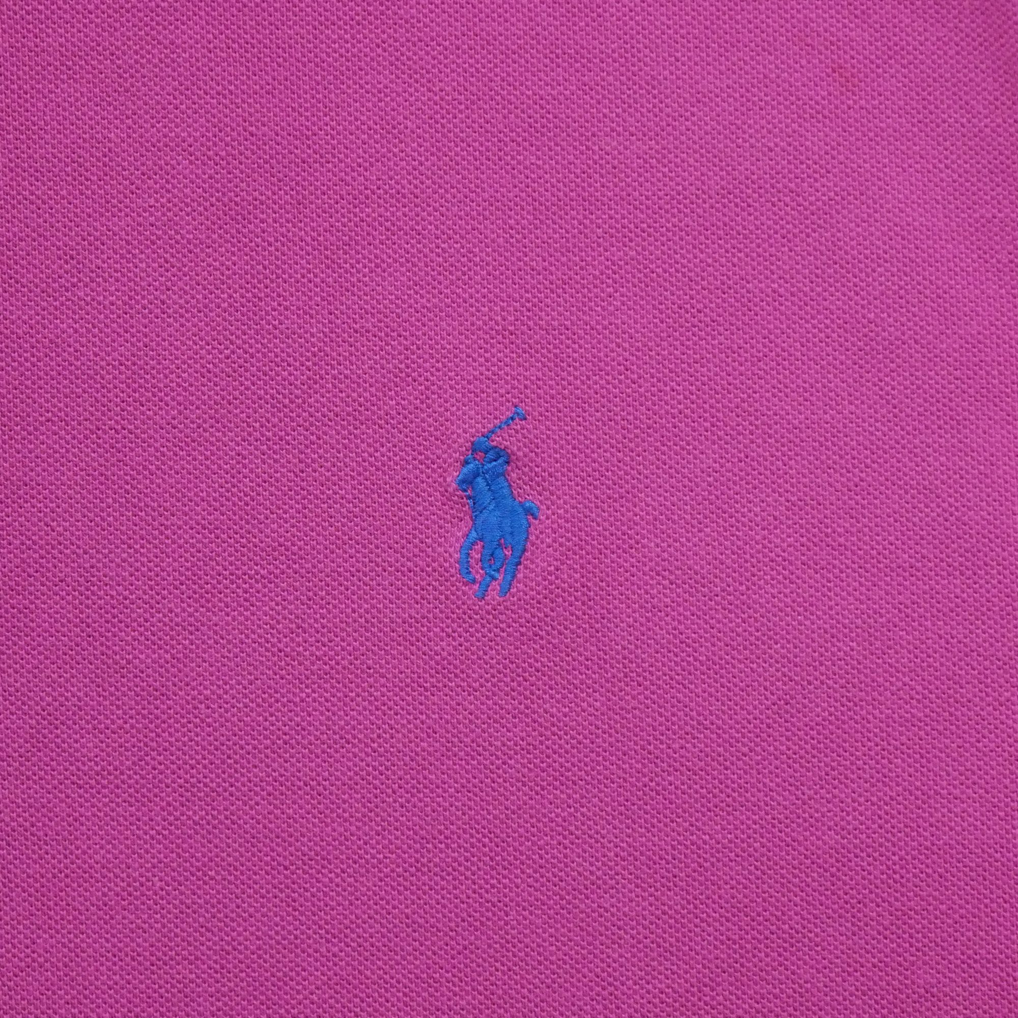 Polo manches courtes Homme  Rose 5