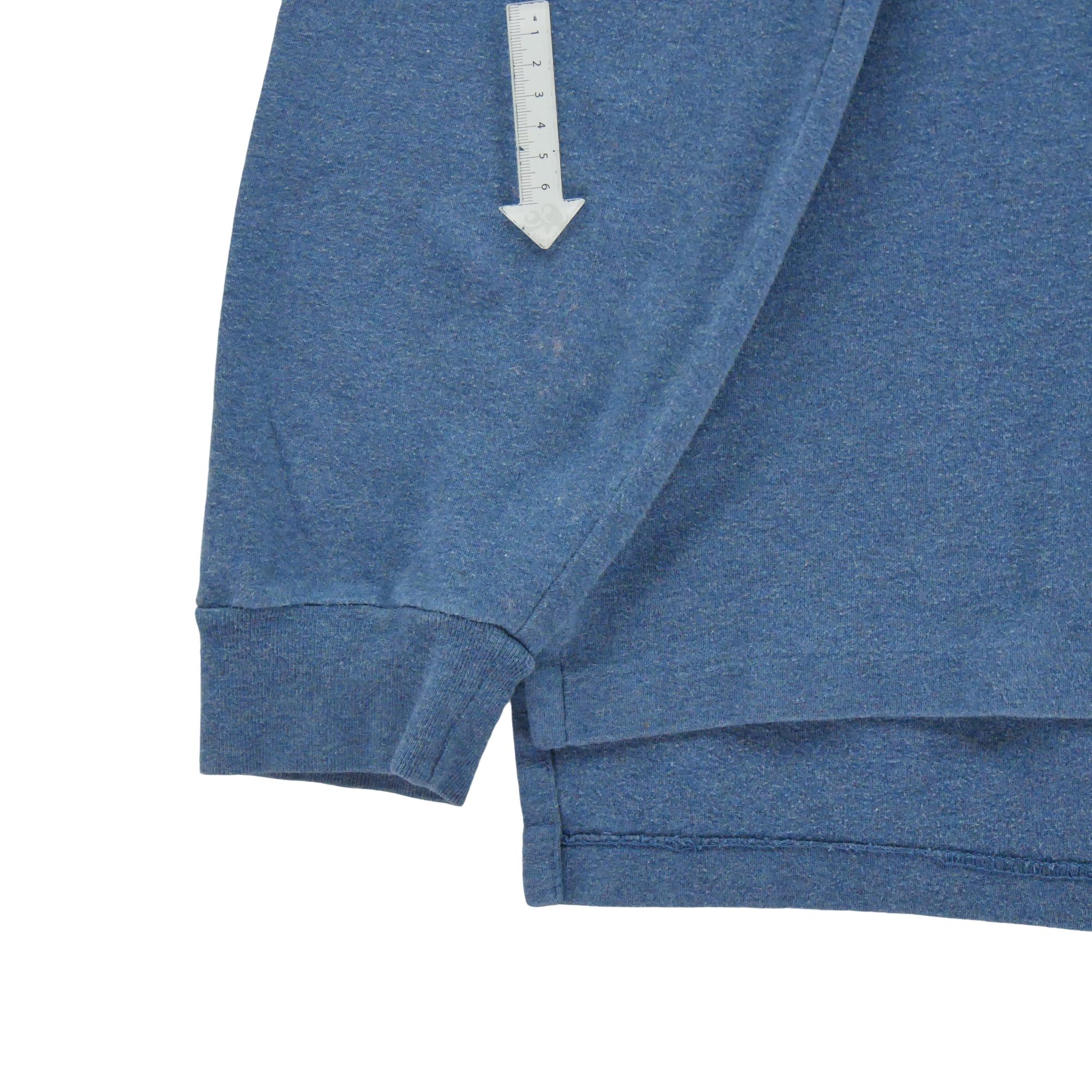 Polo manches longues Homme  Bleu 7