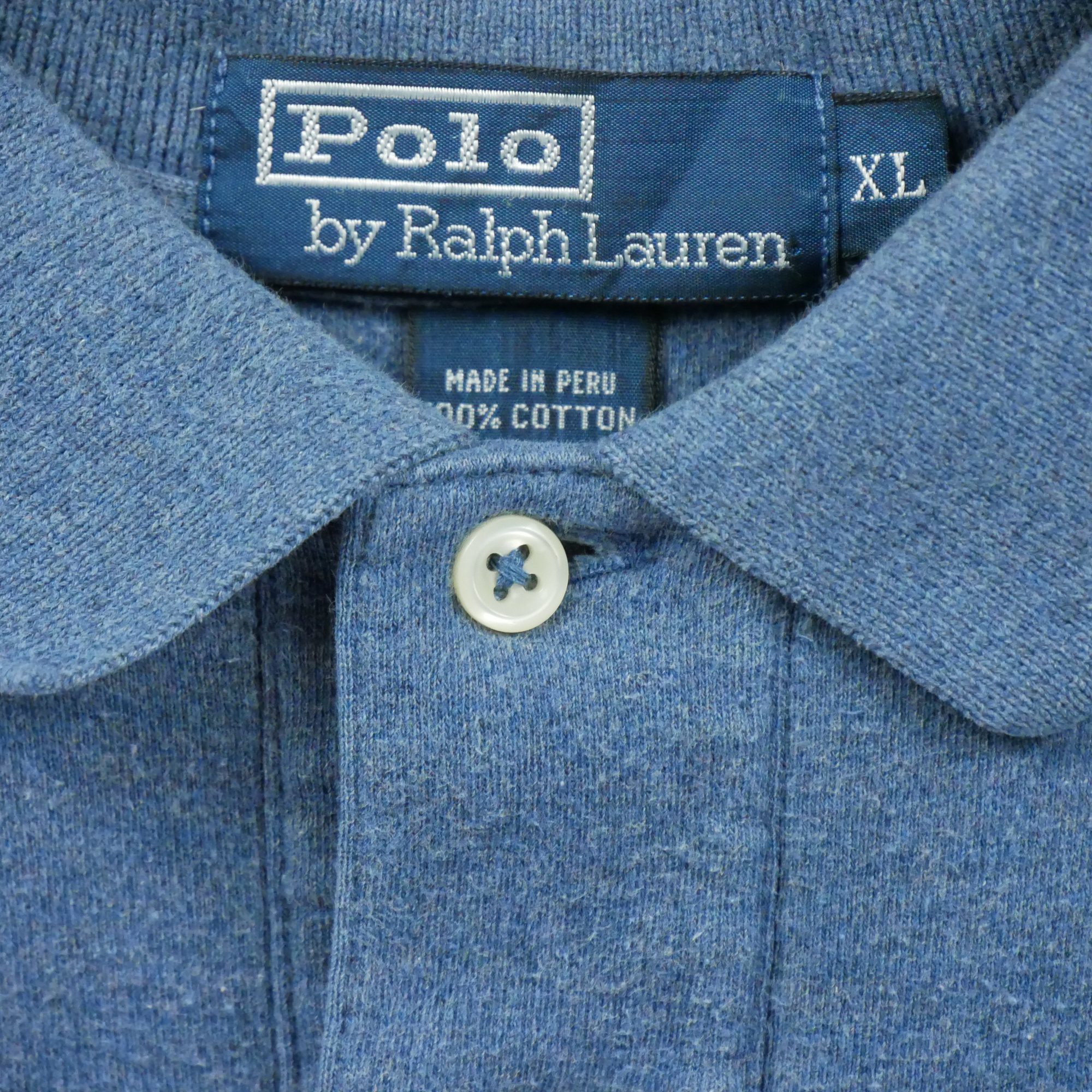 Polo manches longues Homme  Bleu 8
