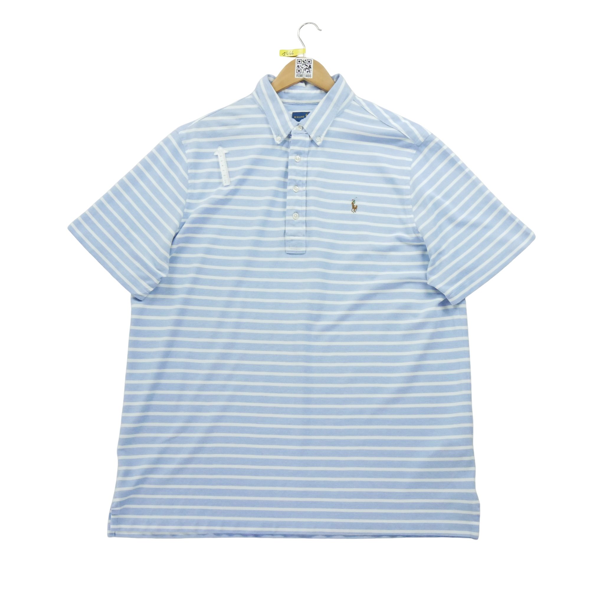 Polo manches courtes Homme  Bleu clair 5