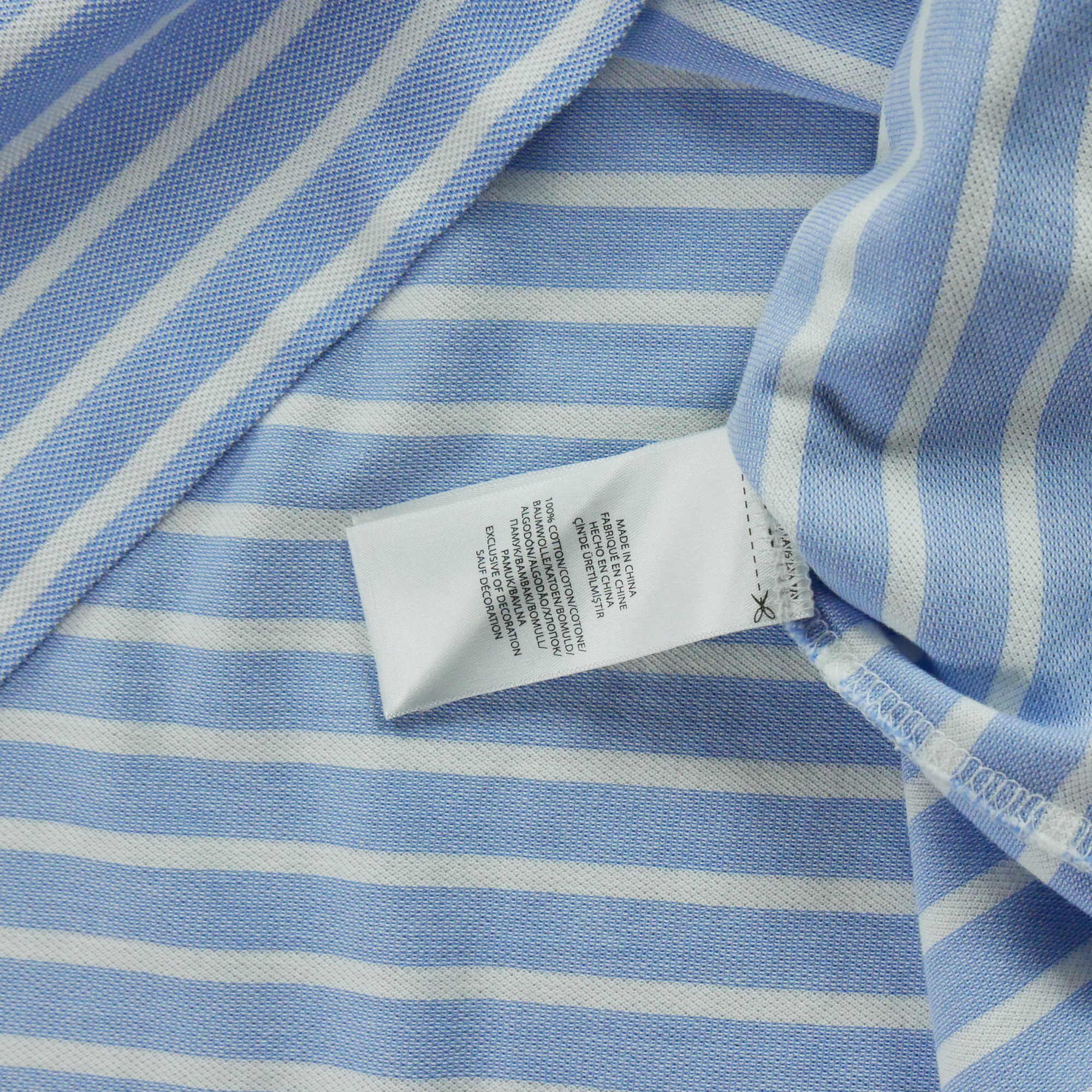 Polo manches courtes Homme  Bleu clair 8