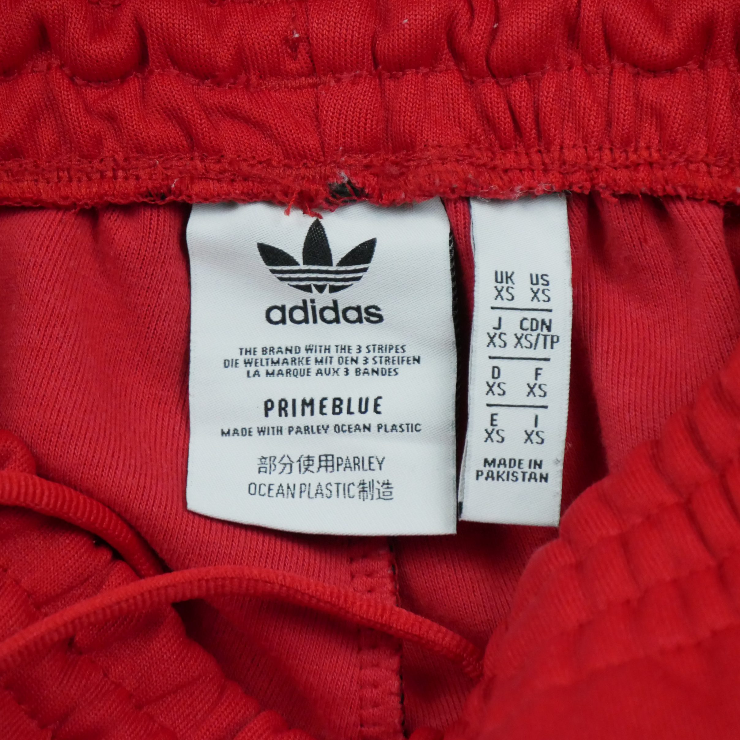 Jogging Homme  Retro 3 bandes Rouge 7