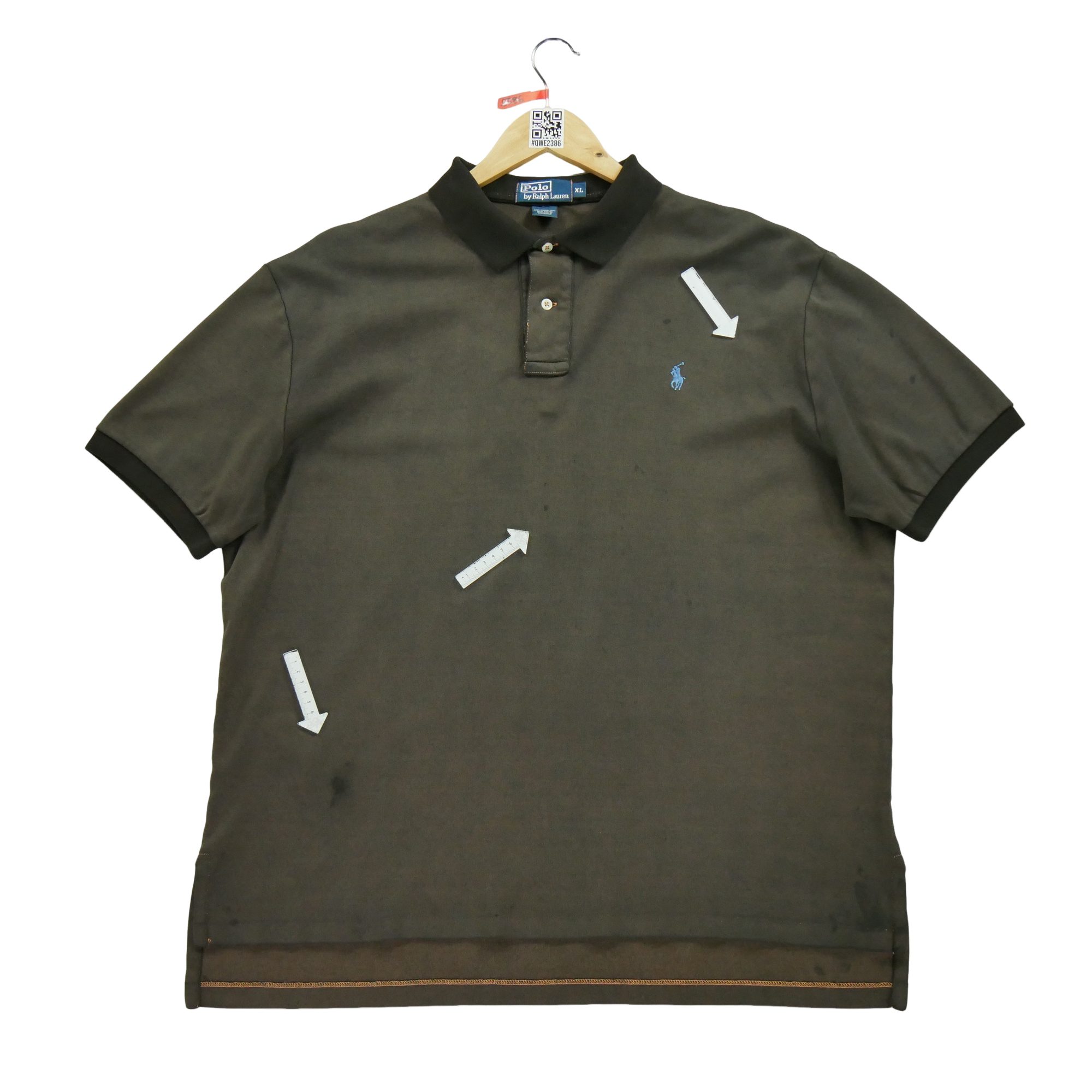 Polo manches courtes Homme  Marron 4