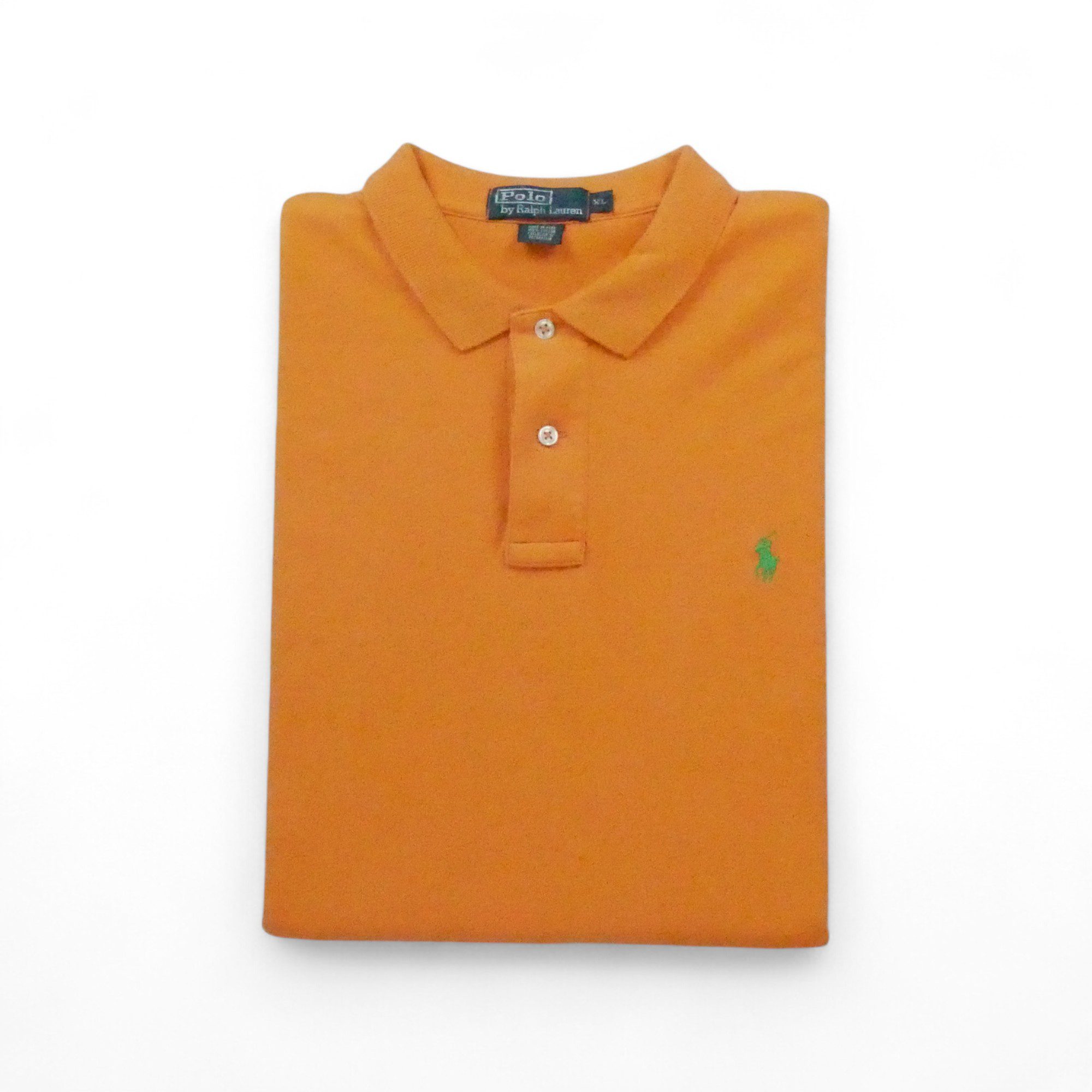 Polo manches courtes Homme Orange - Bon état