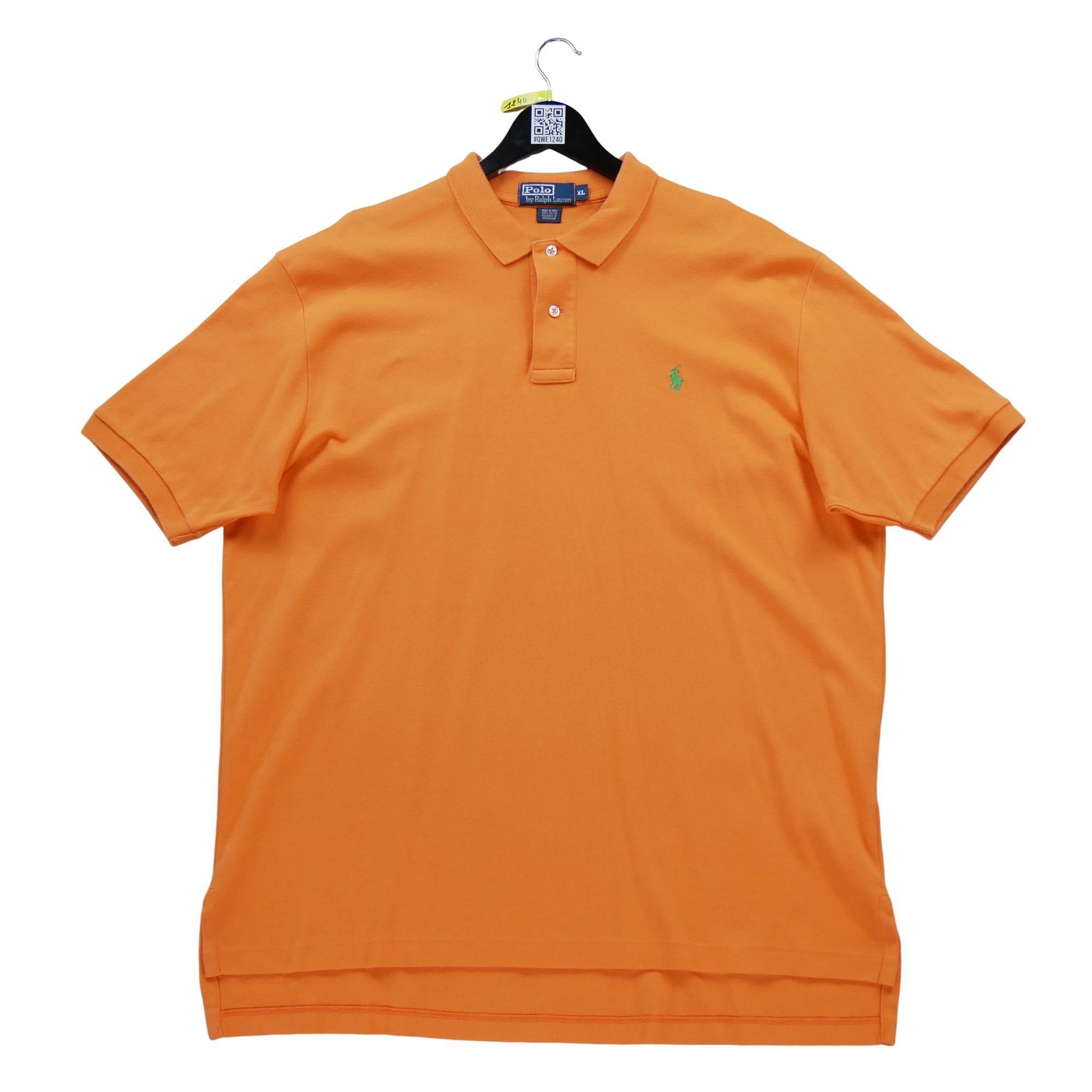 Polo manches courtes Homme  Orange 2