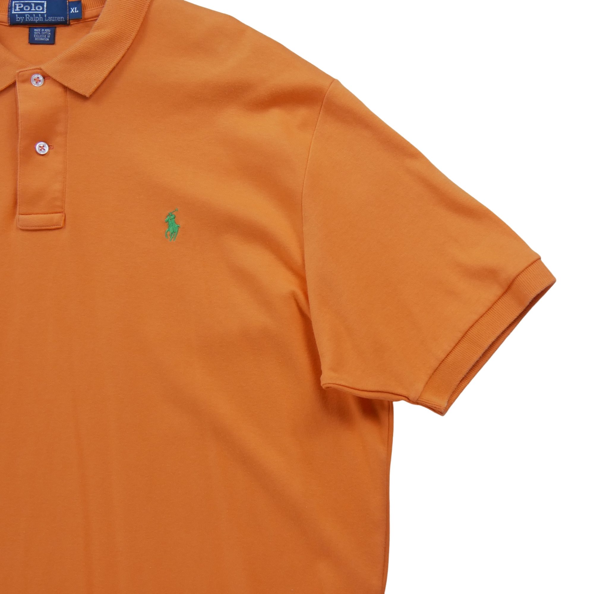Polo manches courtes Homme  Orange 4