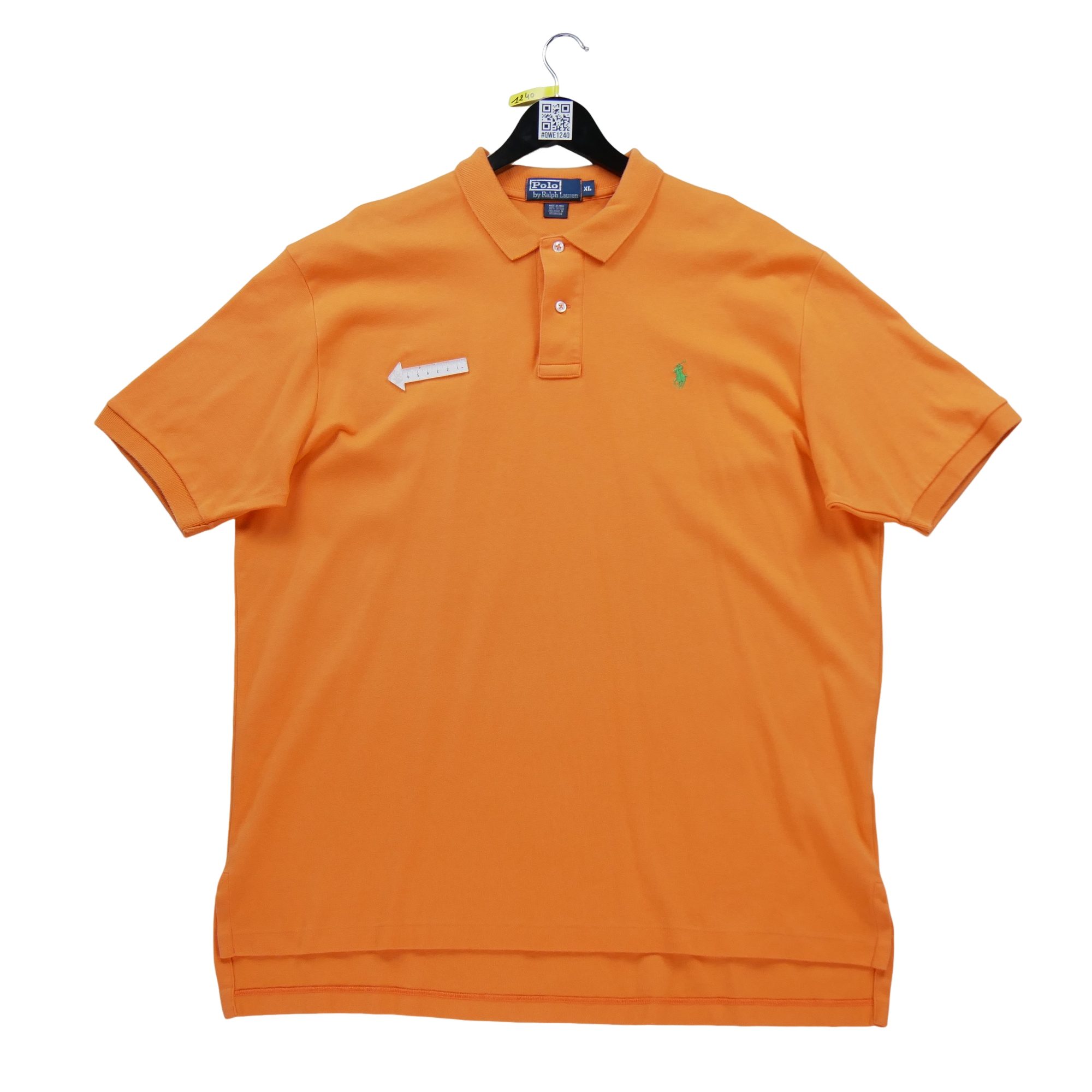 Polo manches courtes Homme  Orange 6