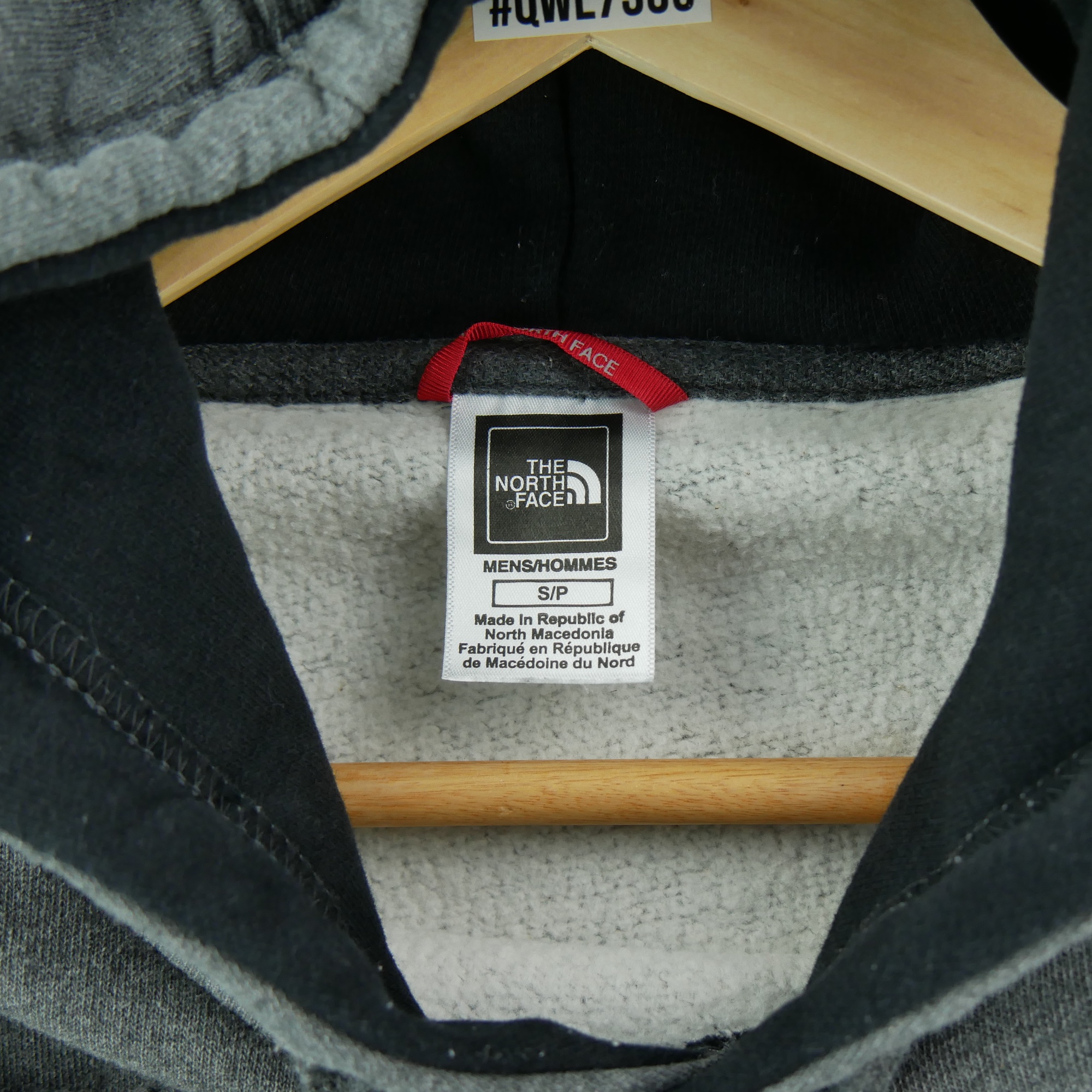 Sweat à capuche Homme  TNF Gris 5