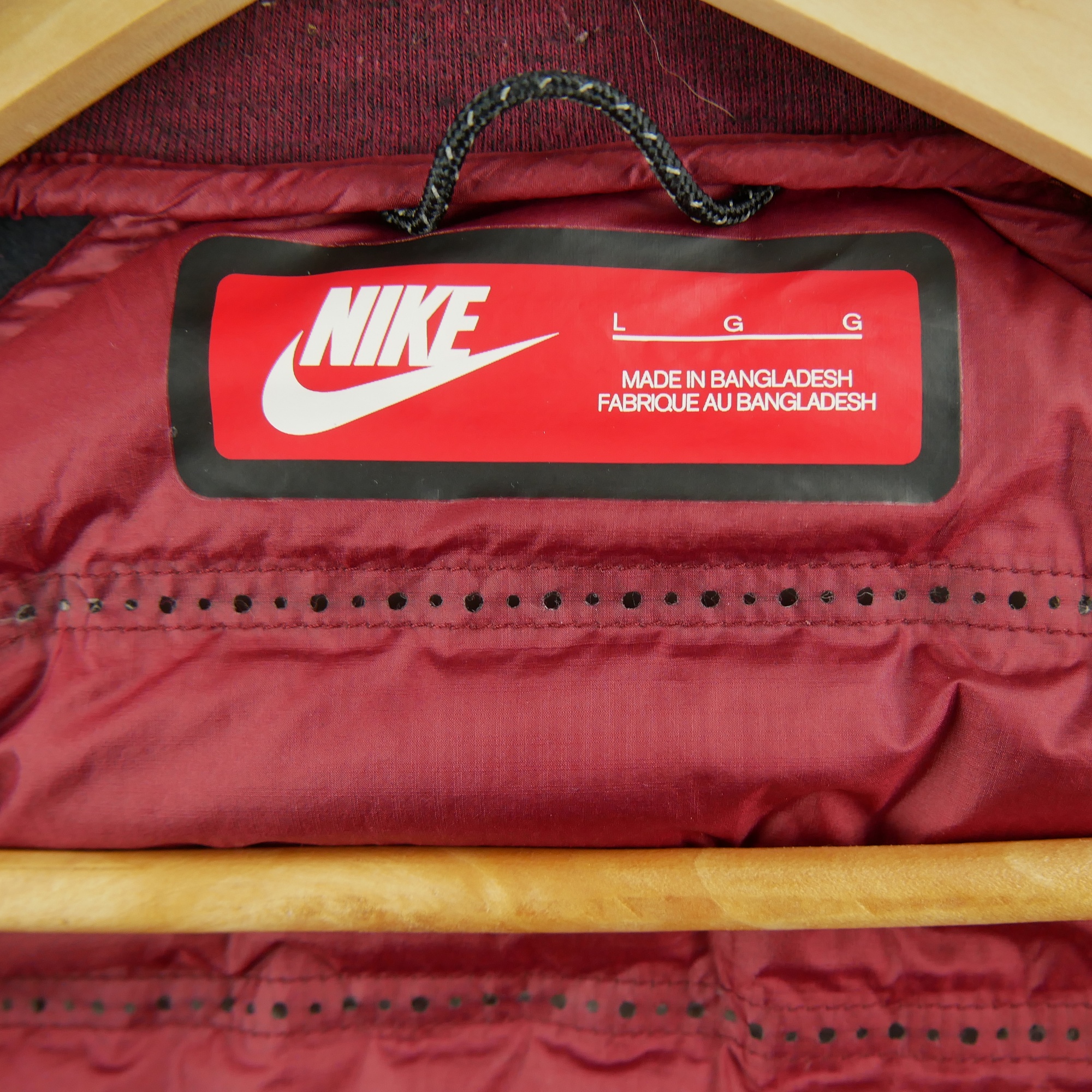 Doudoune Homme  Nike Tech Bordeaux 11