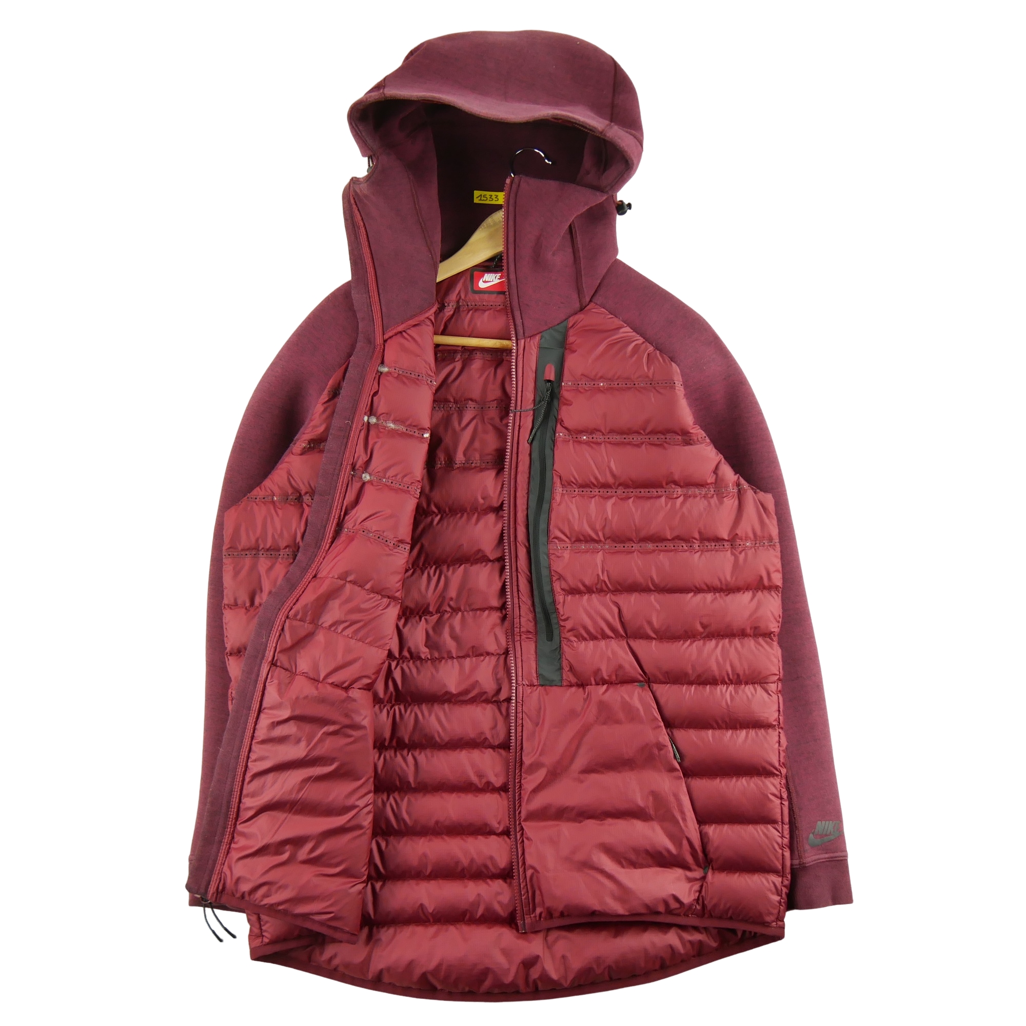 Doudoune Homme  Nike Tech Bordeaux 3
