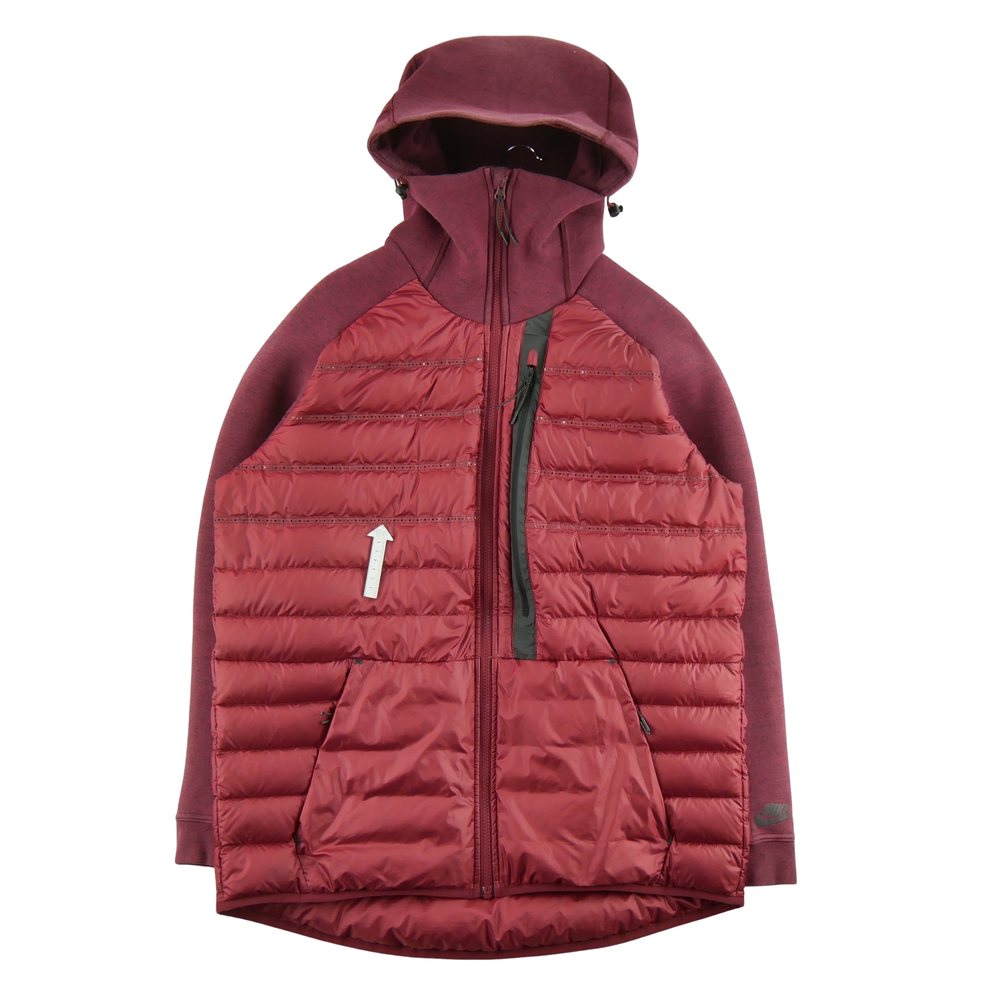 Doudoune Homme  Nike Tech Bordeaux 4