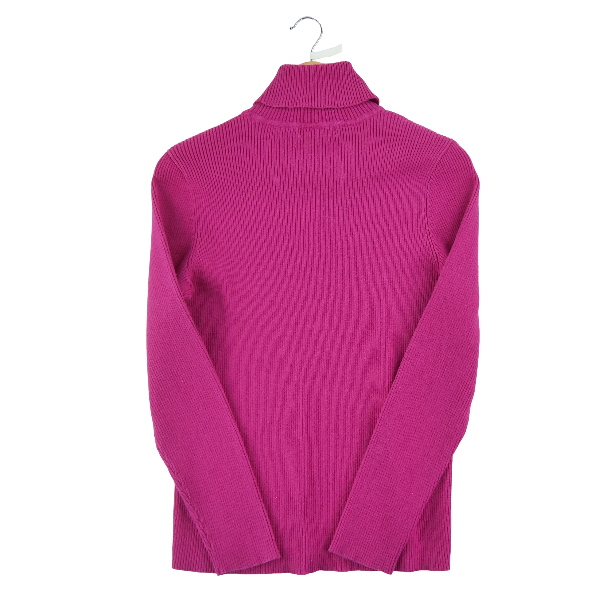Pull Femme  col roulé Rose 2