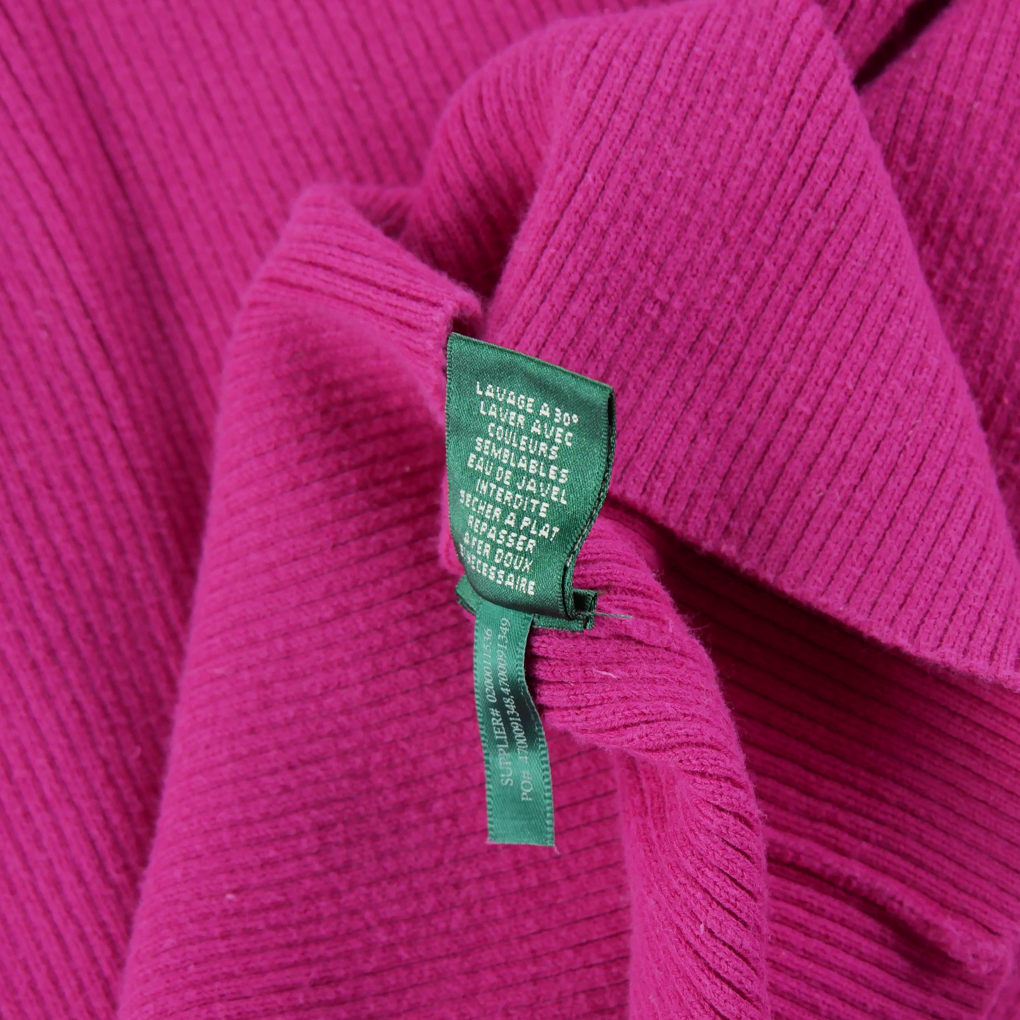 Pull Femme  col roulé Rose 6