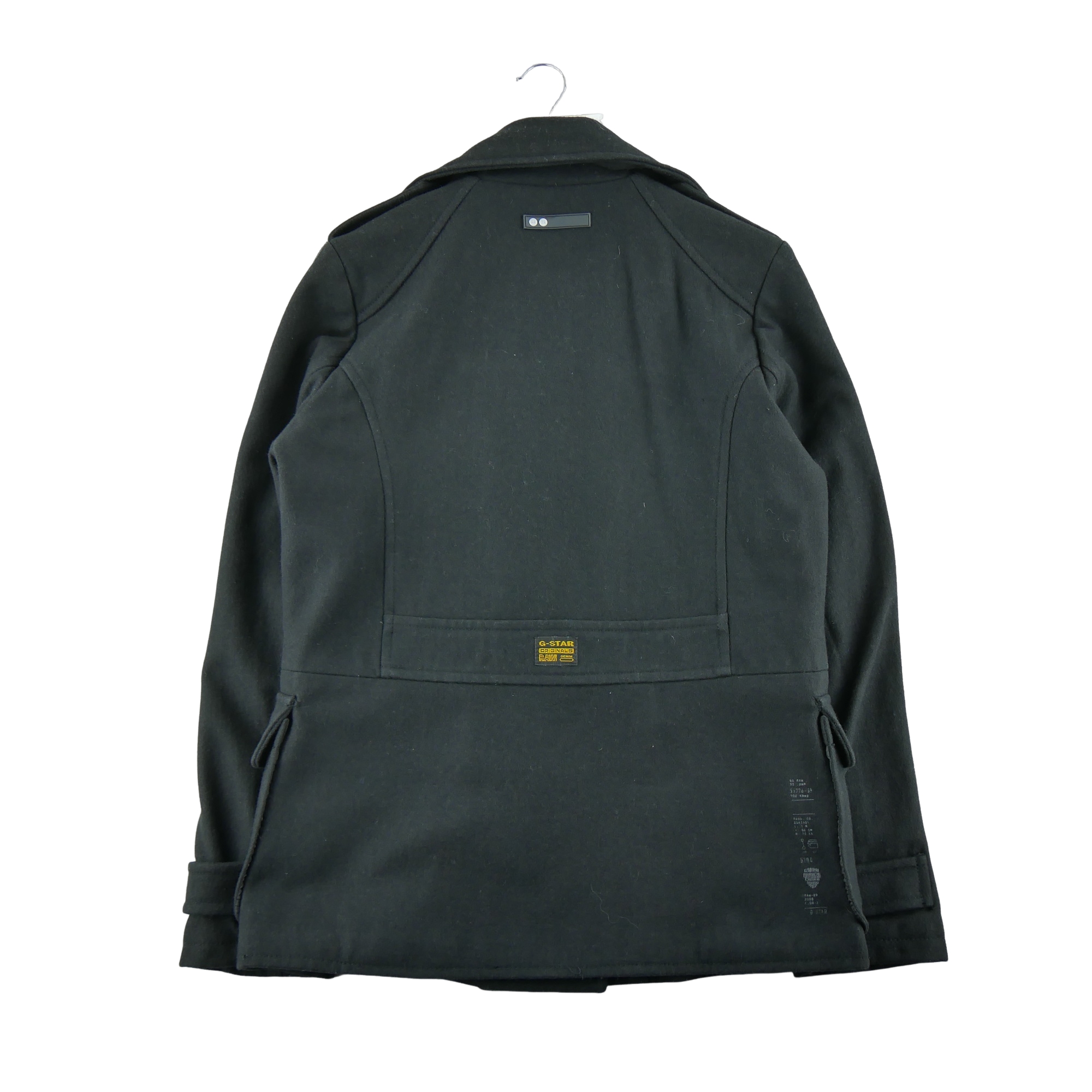 Parka Homme  en laine Noir 2