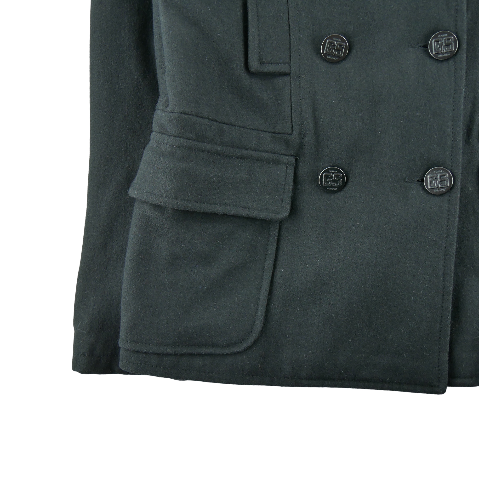 Parka Homme  en laine Noir 7