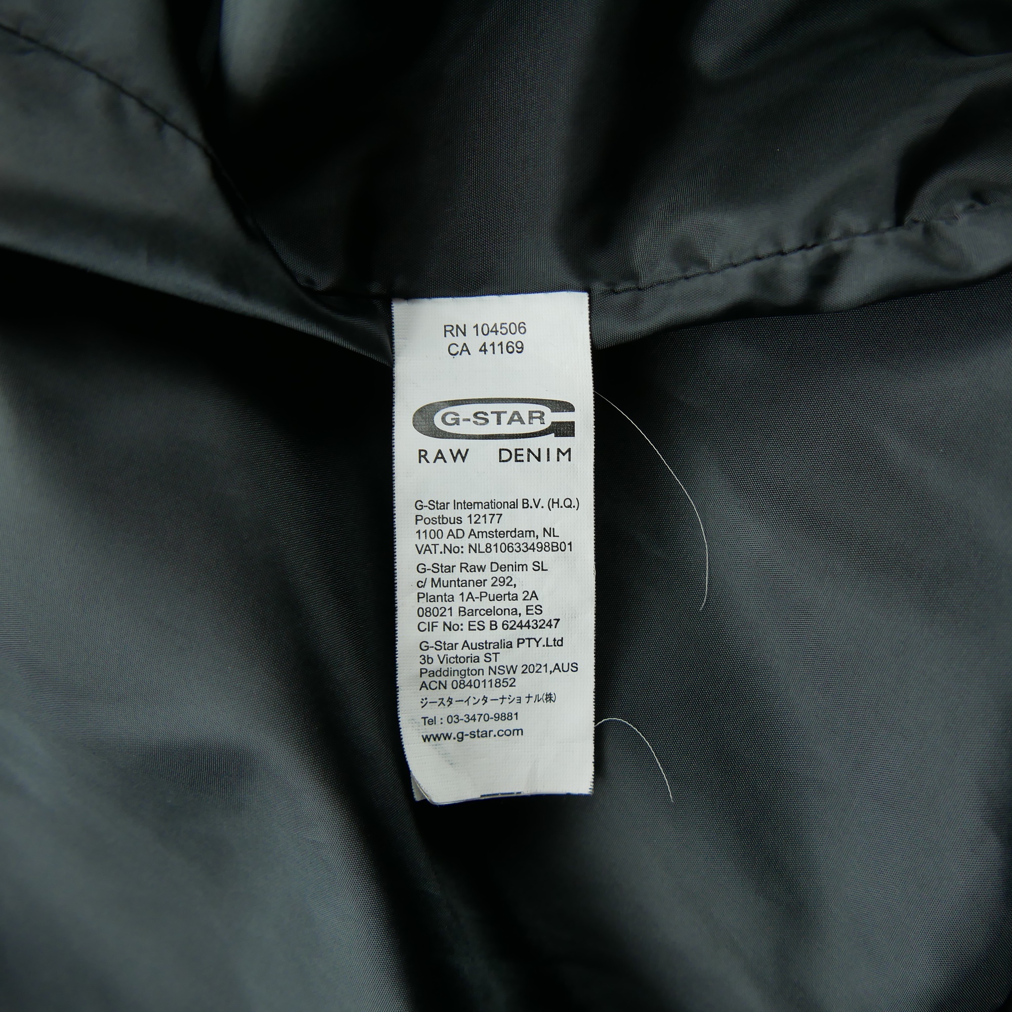 Parka Homme  en laine Noir 9