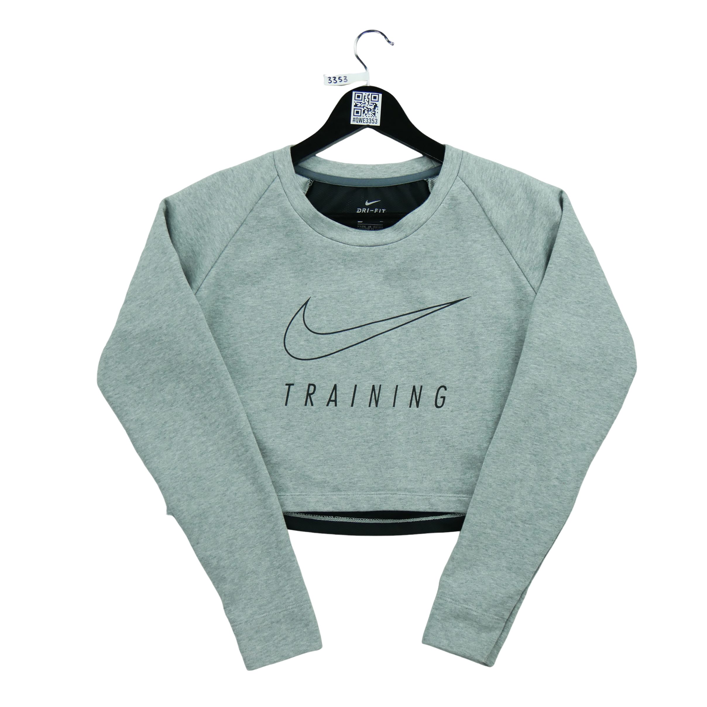 Sweat Femme  Dri-Fit Gris 1