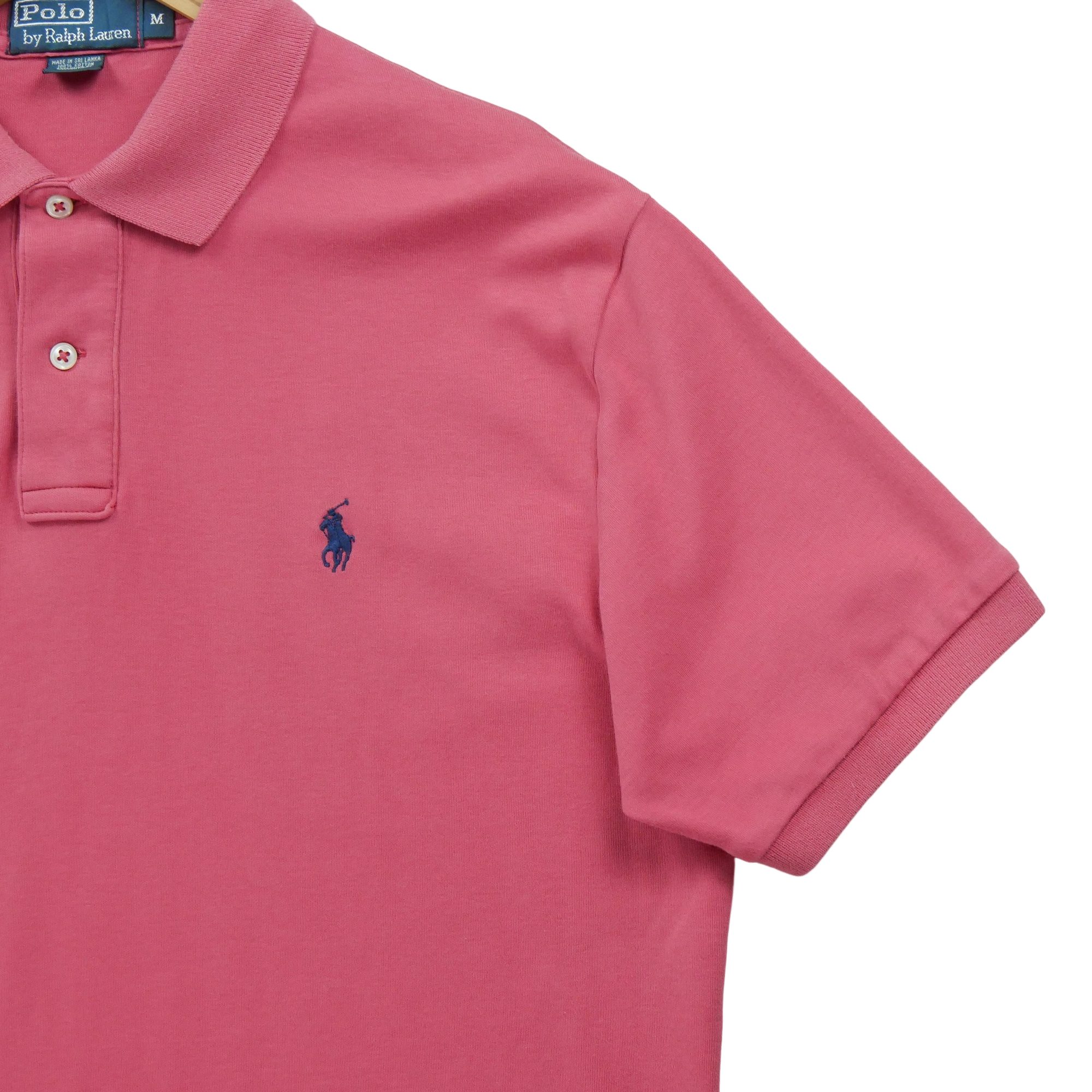 Polo manches courtes Homme  Rose 4