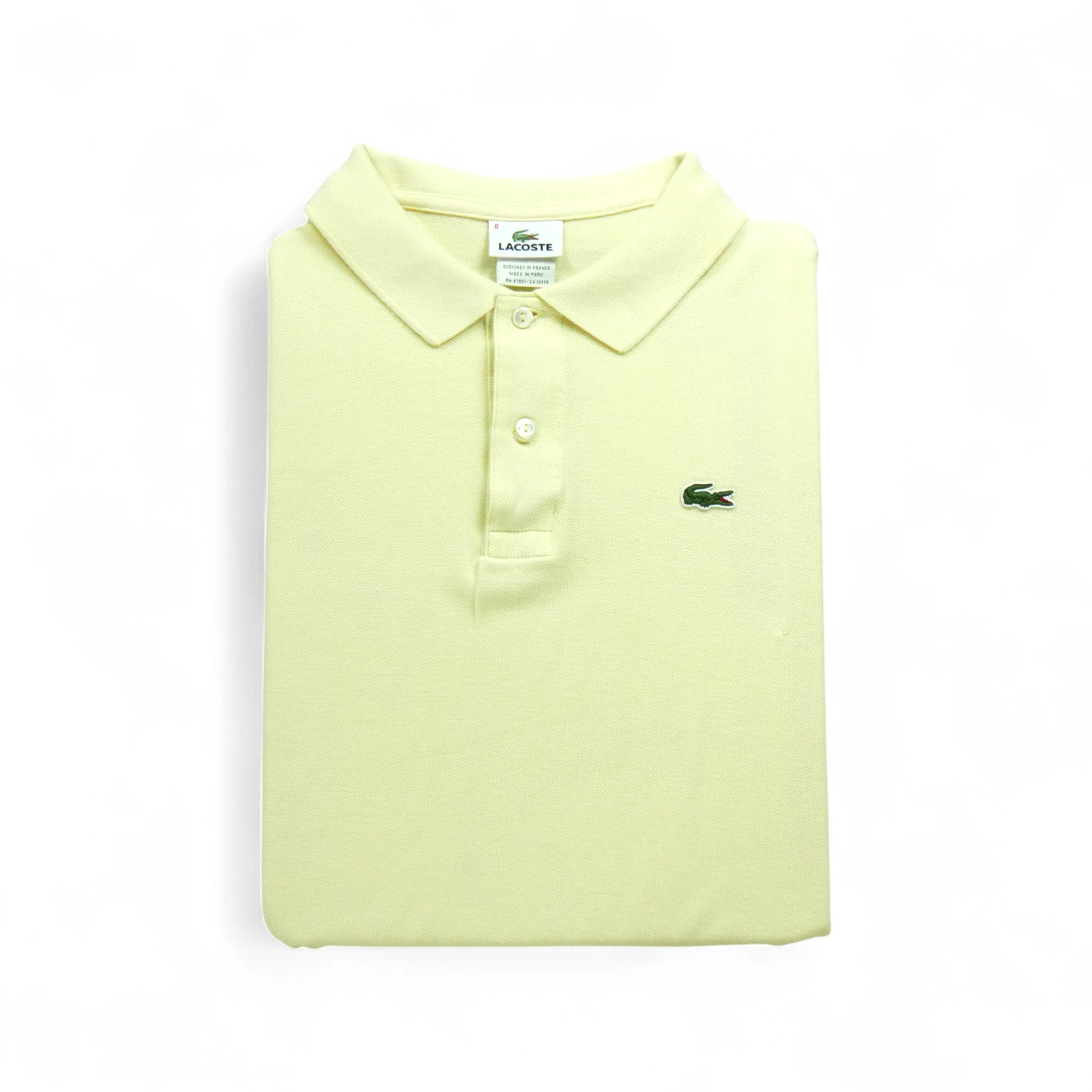 Polo manches courtes Homme  Jaune 1