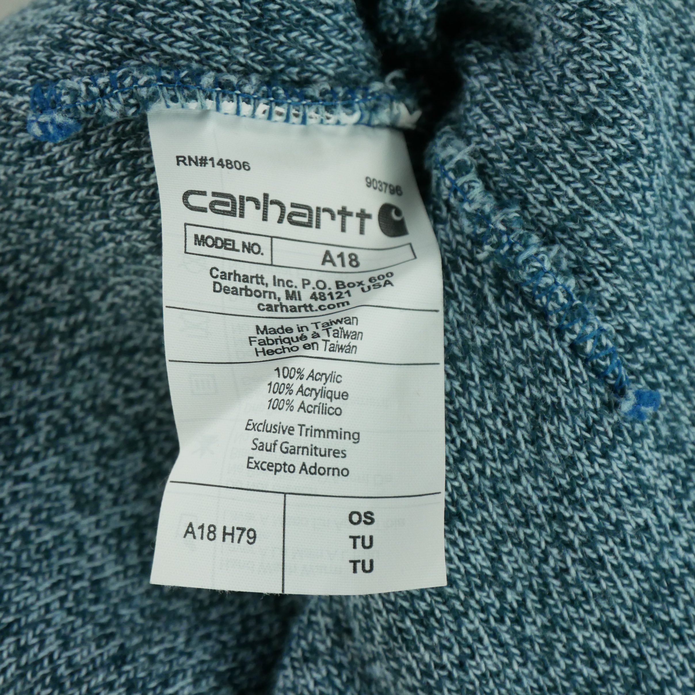 Bonnet Homme  Colorado Beanie Bleu 3