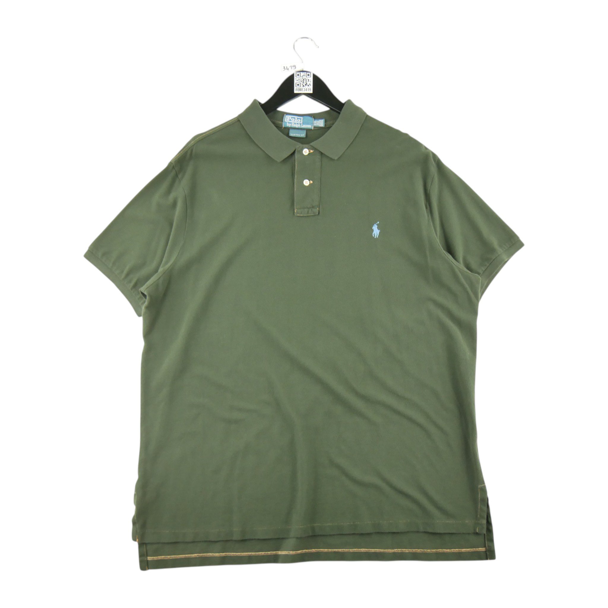 Polo manches courtes Homme  Kaki 2