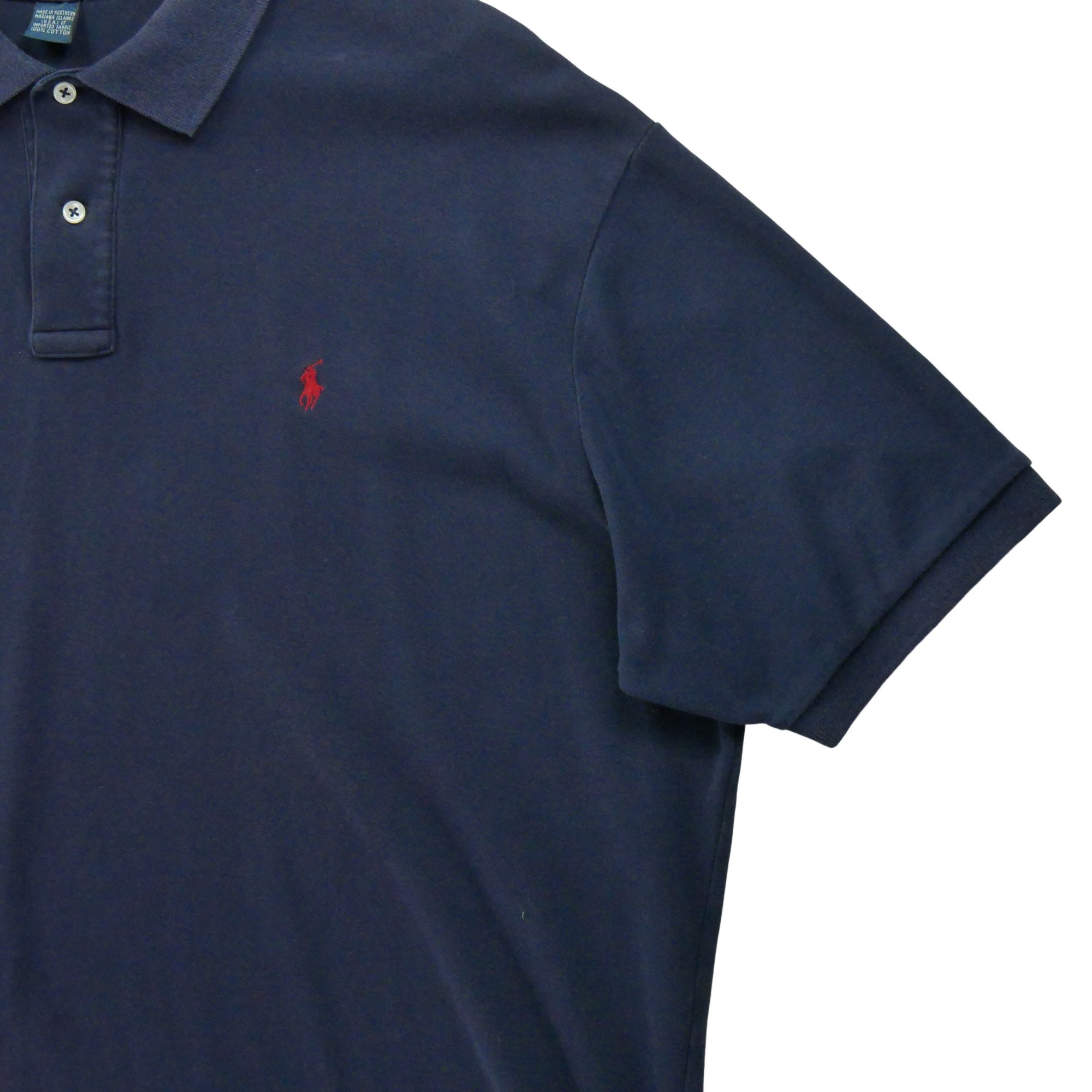 Polo manches courtes Homme  Marine 3