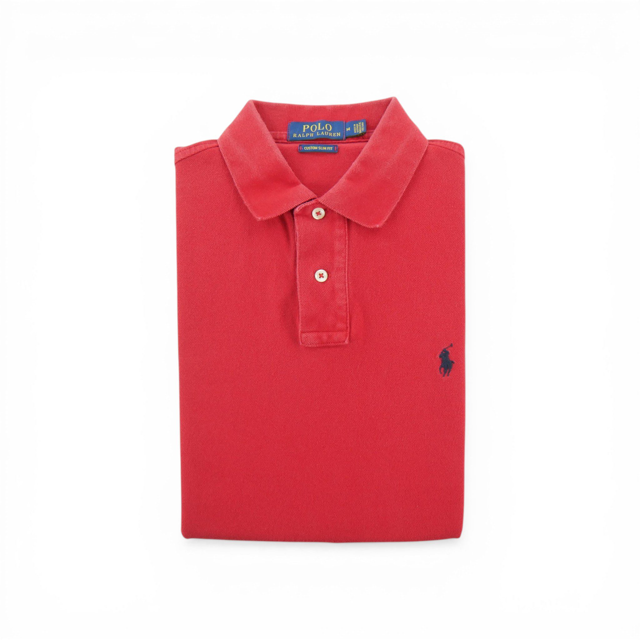 Polo manches courtes Homme  Rouge 1