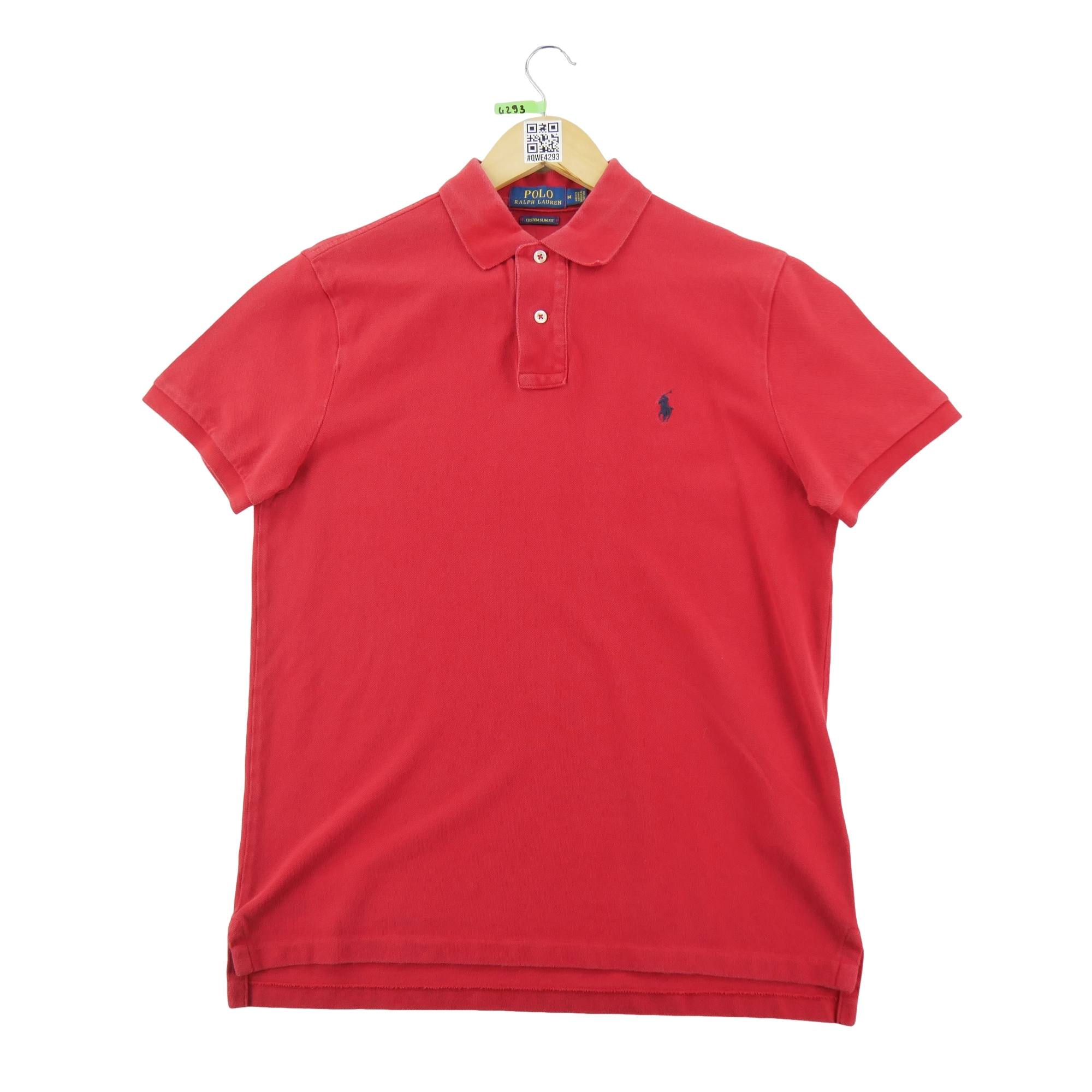 Polo manches courtes Homme  Rouge 2
