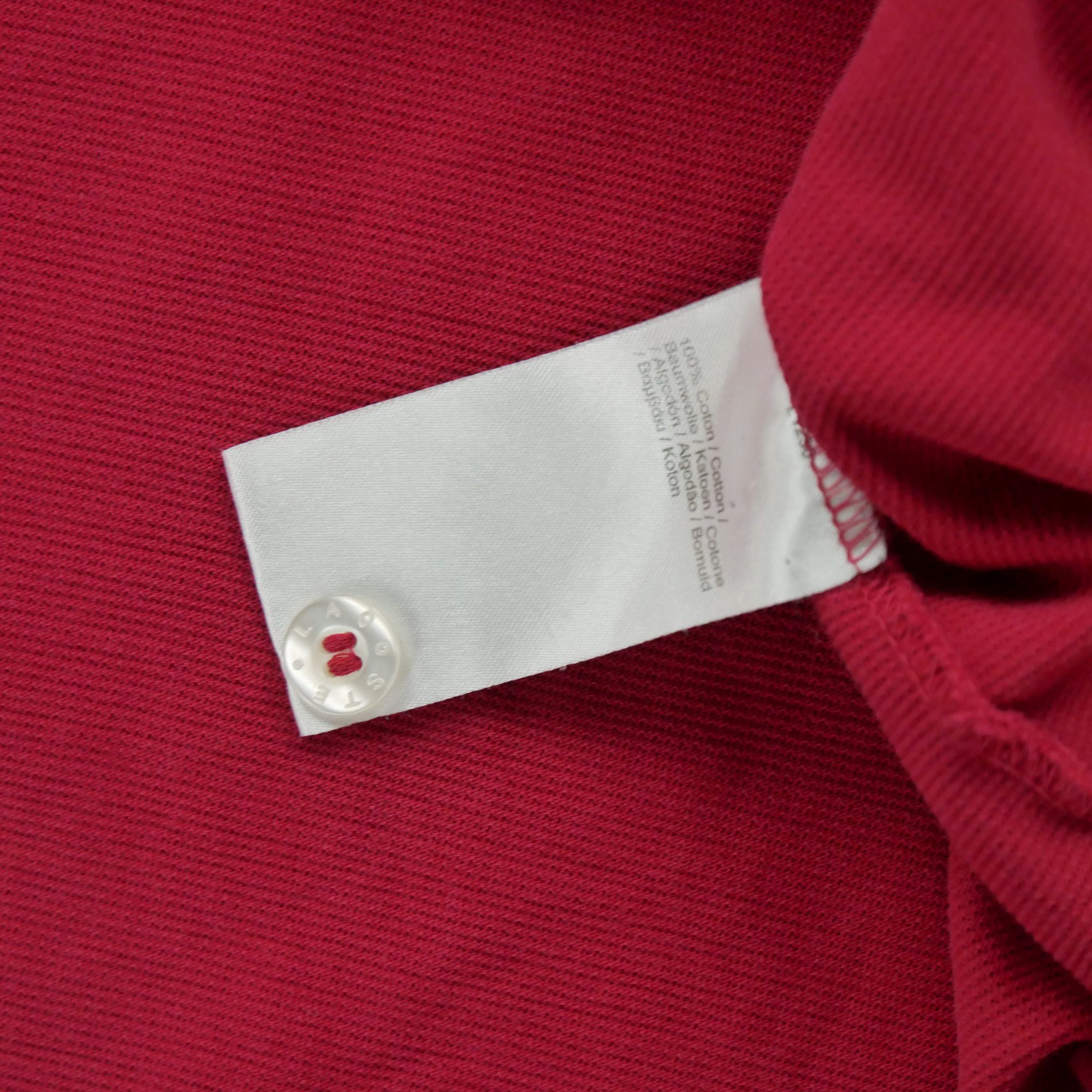 Polo manches courtes Homme  Rouge 9