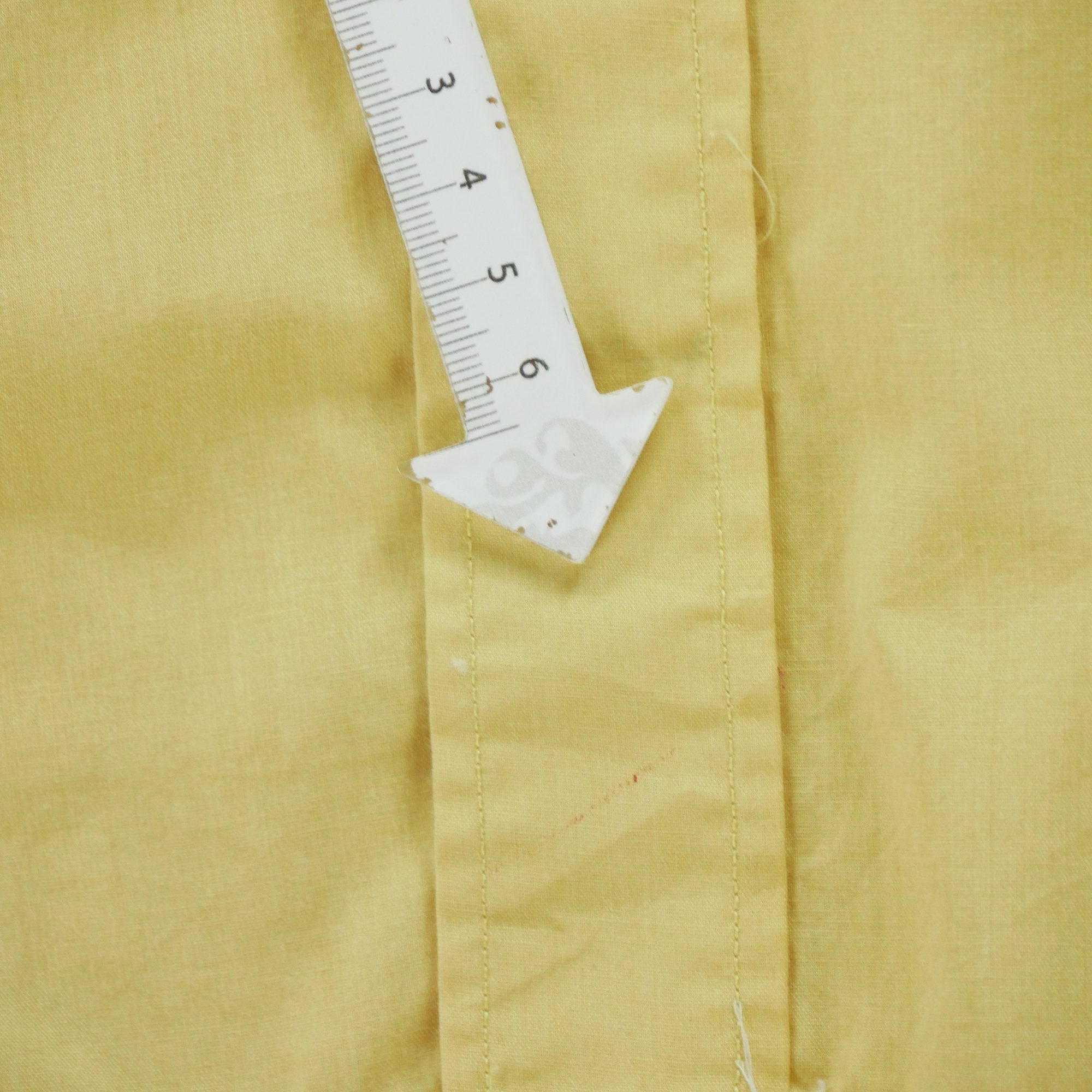 Chemise classiques Homme uni Jaune 7