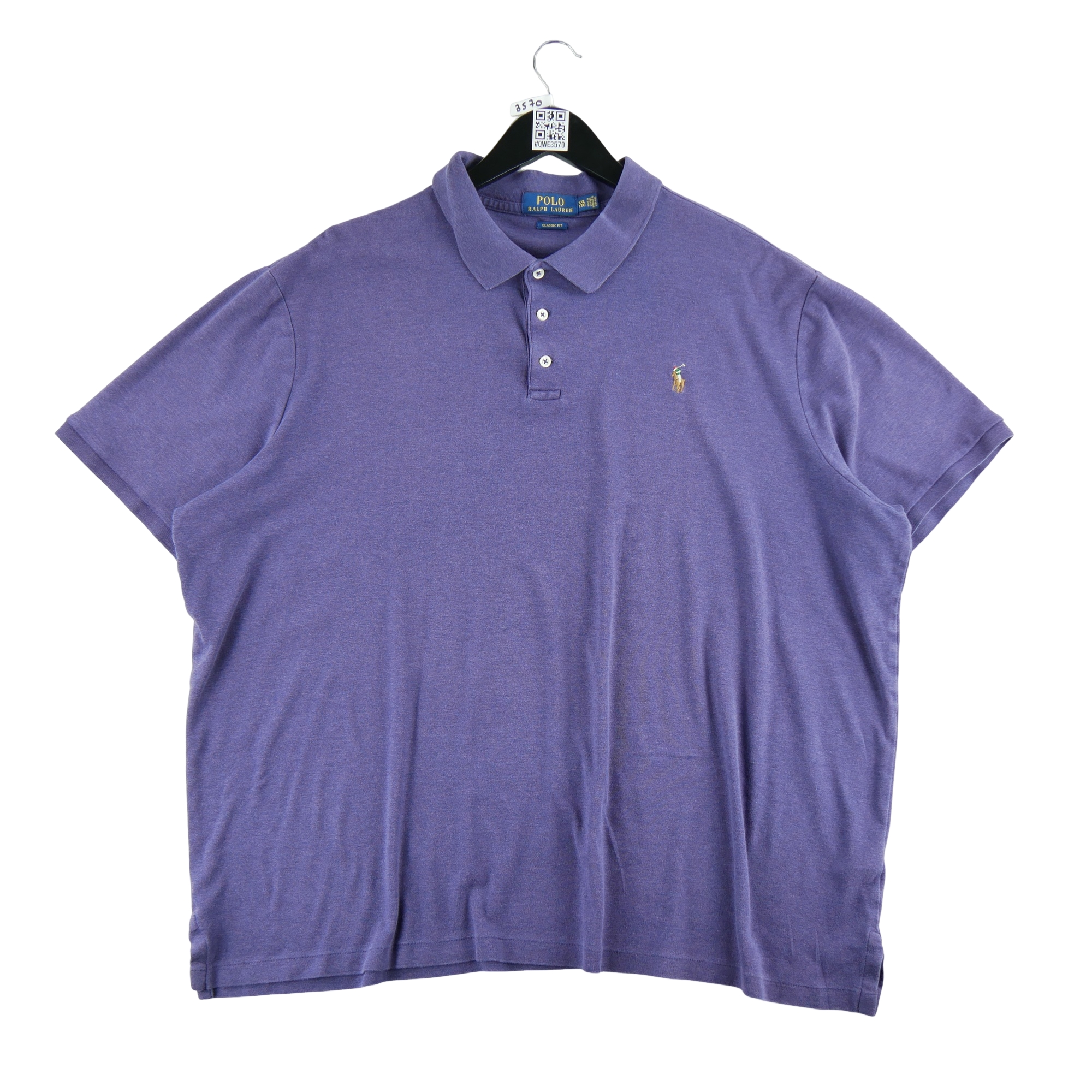 Polo manches courtes Homme  Violet 2