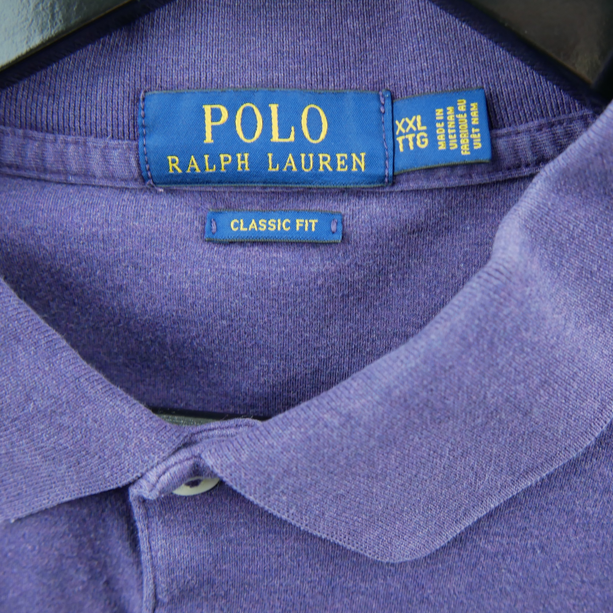 Polo manches courtes Homme  Violet 6