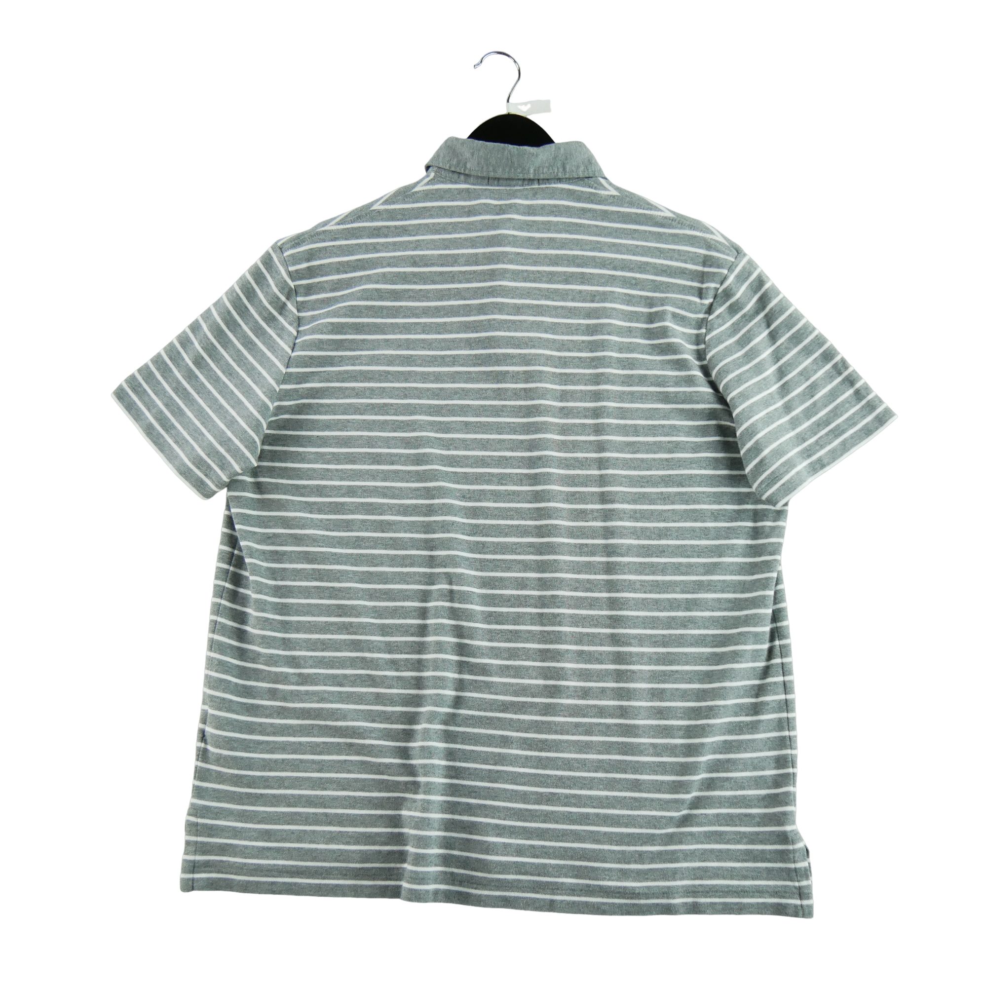 Polo manches courtes Homme  Gris 3