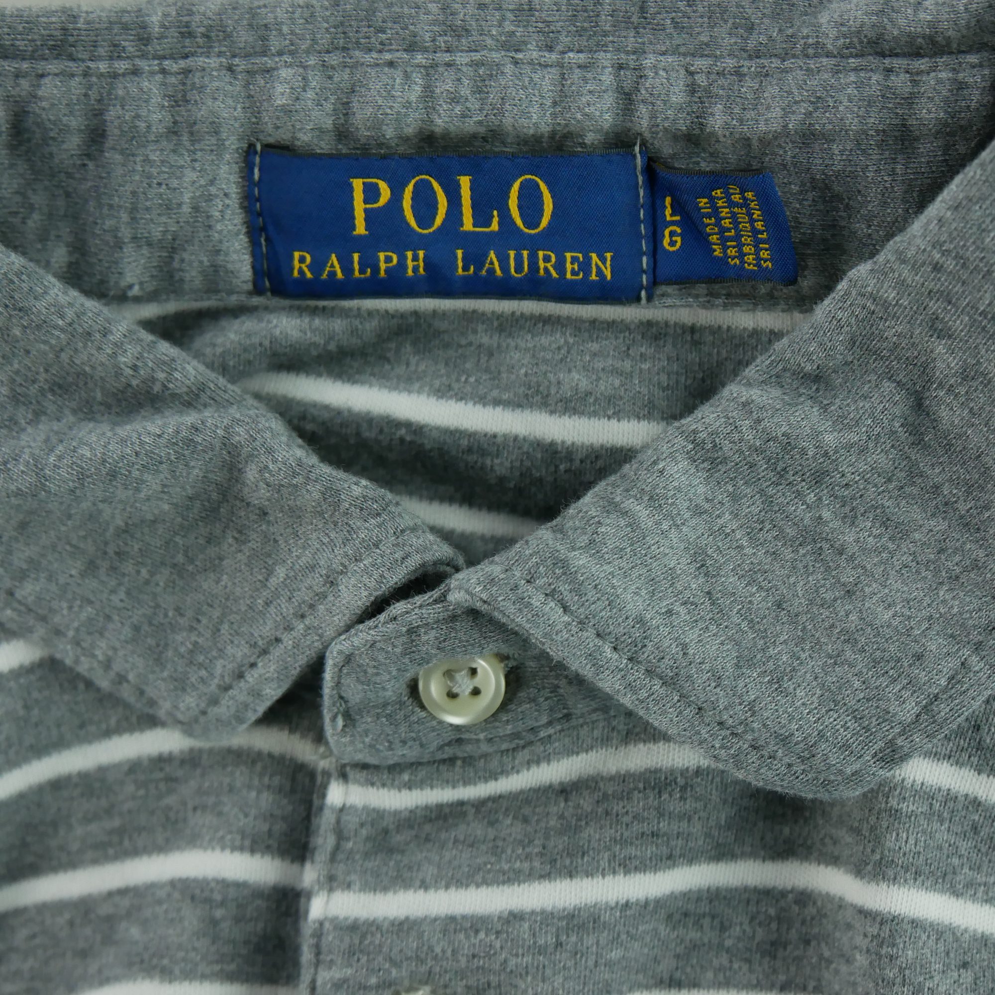 Polo manches courtes Homme  Gris 5