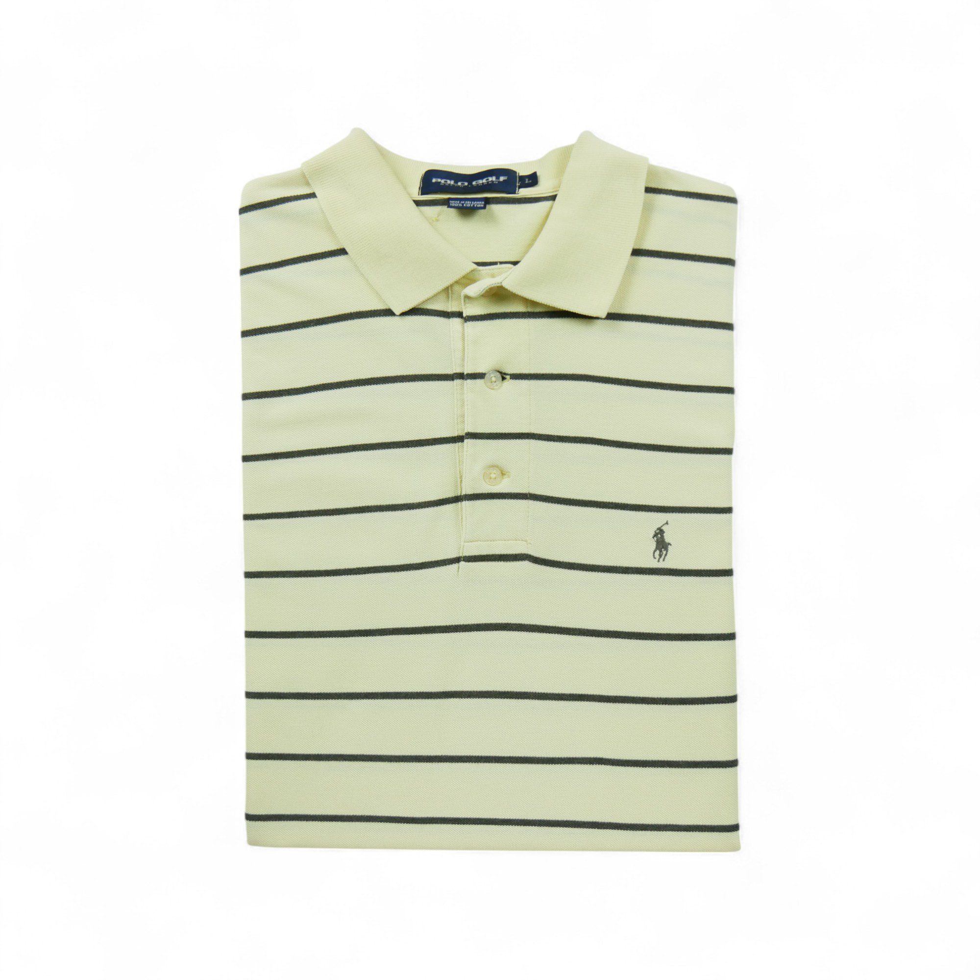 Polo manches courtes Homme  Jaune 1