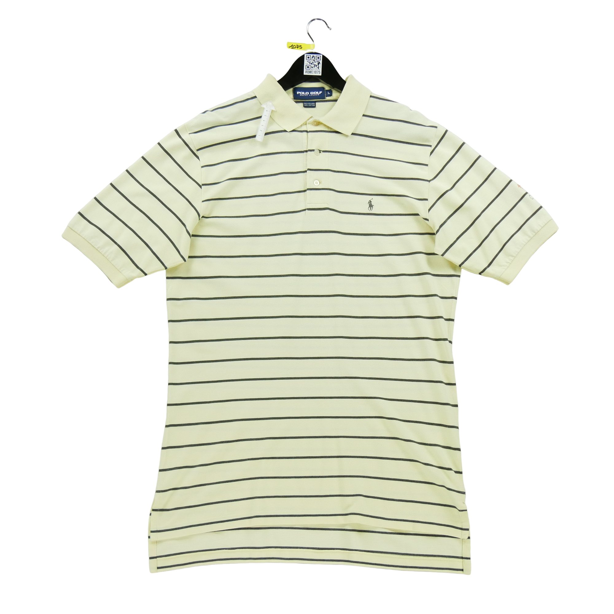 Polo manches courtes Homme  Jaune 4