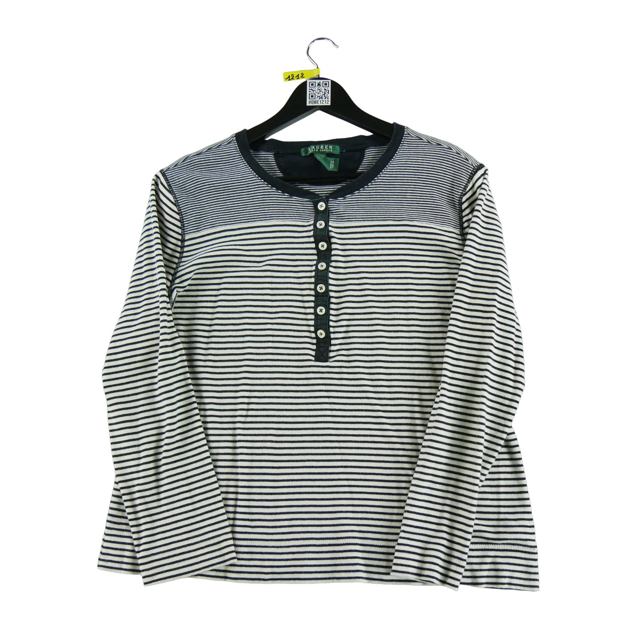 T-shirt manches longues Femme  Noir 1