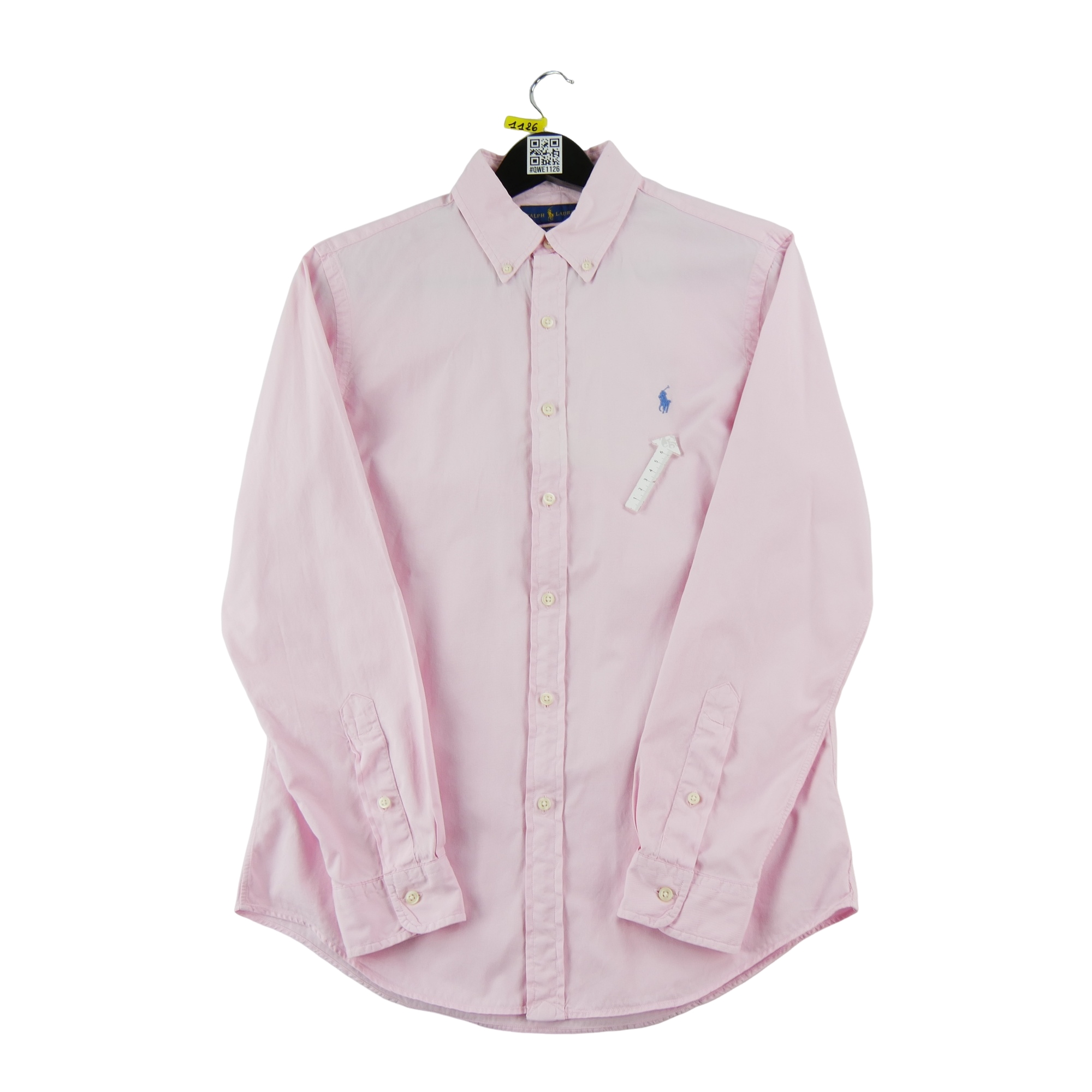 Chemise classiques Homme uni Rose 4