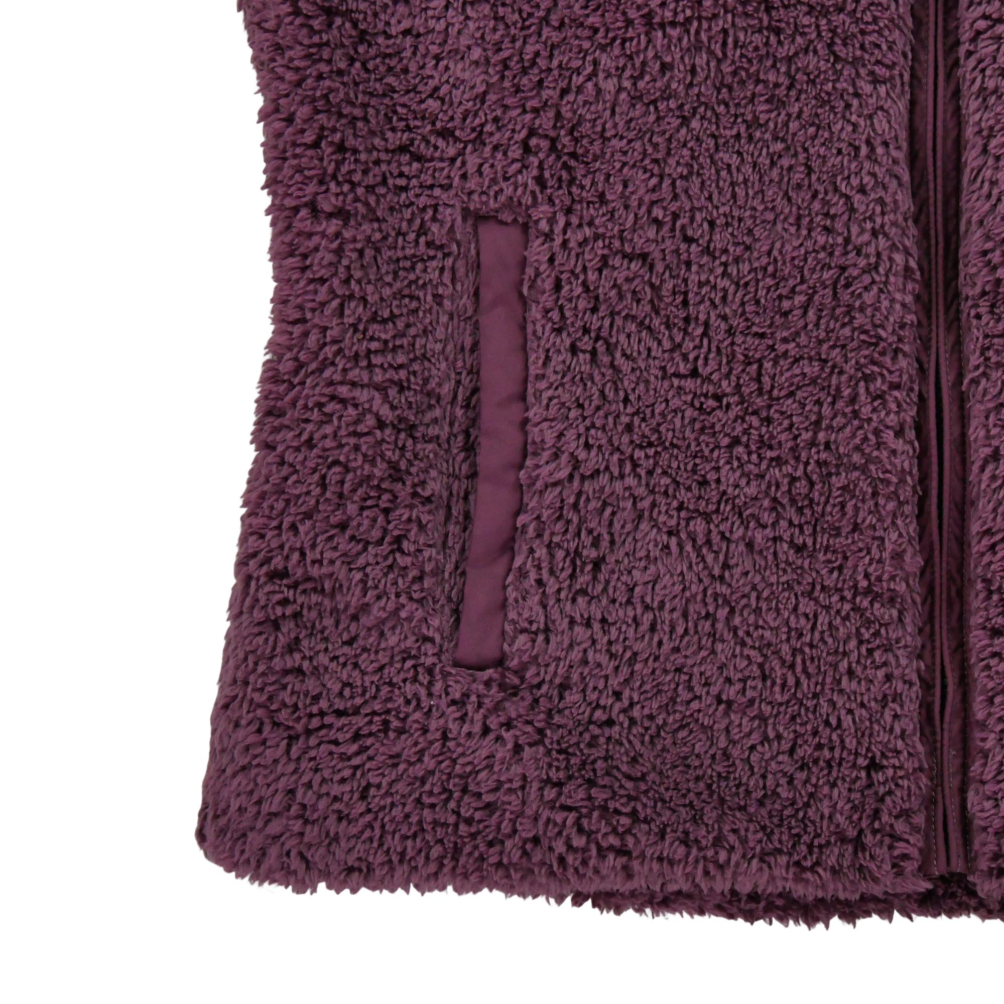 Veste polaire Femme  Bordeaux 5