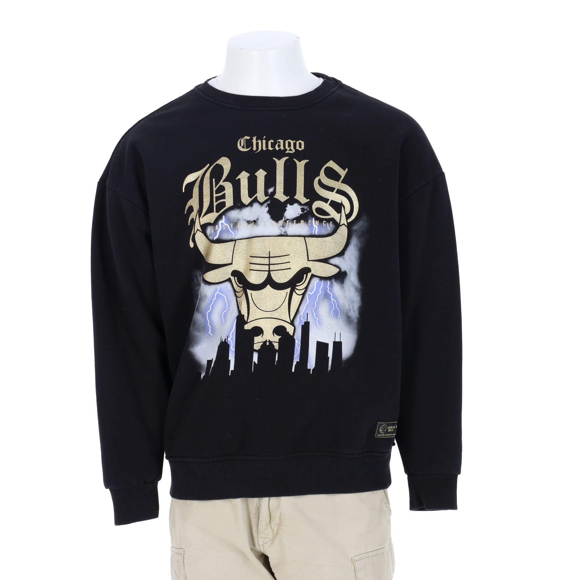 Sweat Homme NBA Chicago Bulls Noir 1